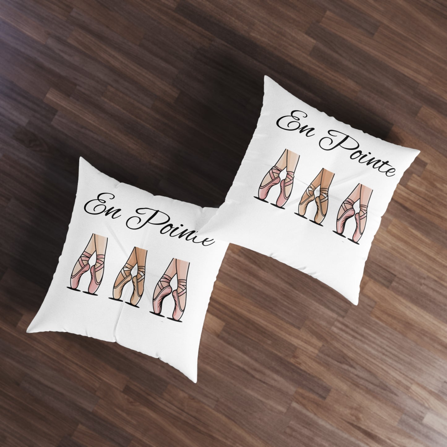 Tufted Floor Pillow~En Pointe