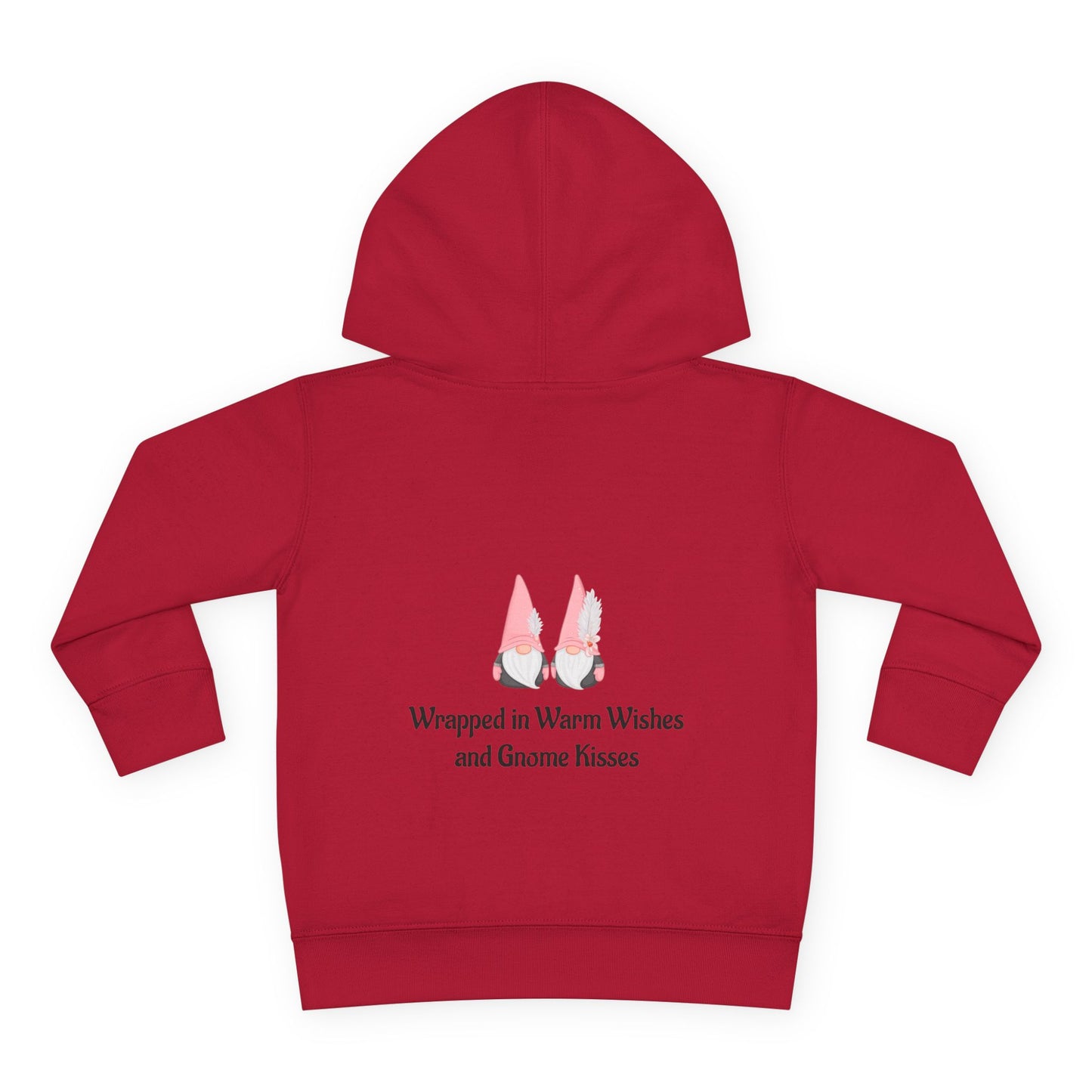 Toddler Hoodie ~ Warm Wishes and Gnome Kisses