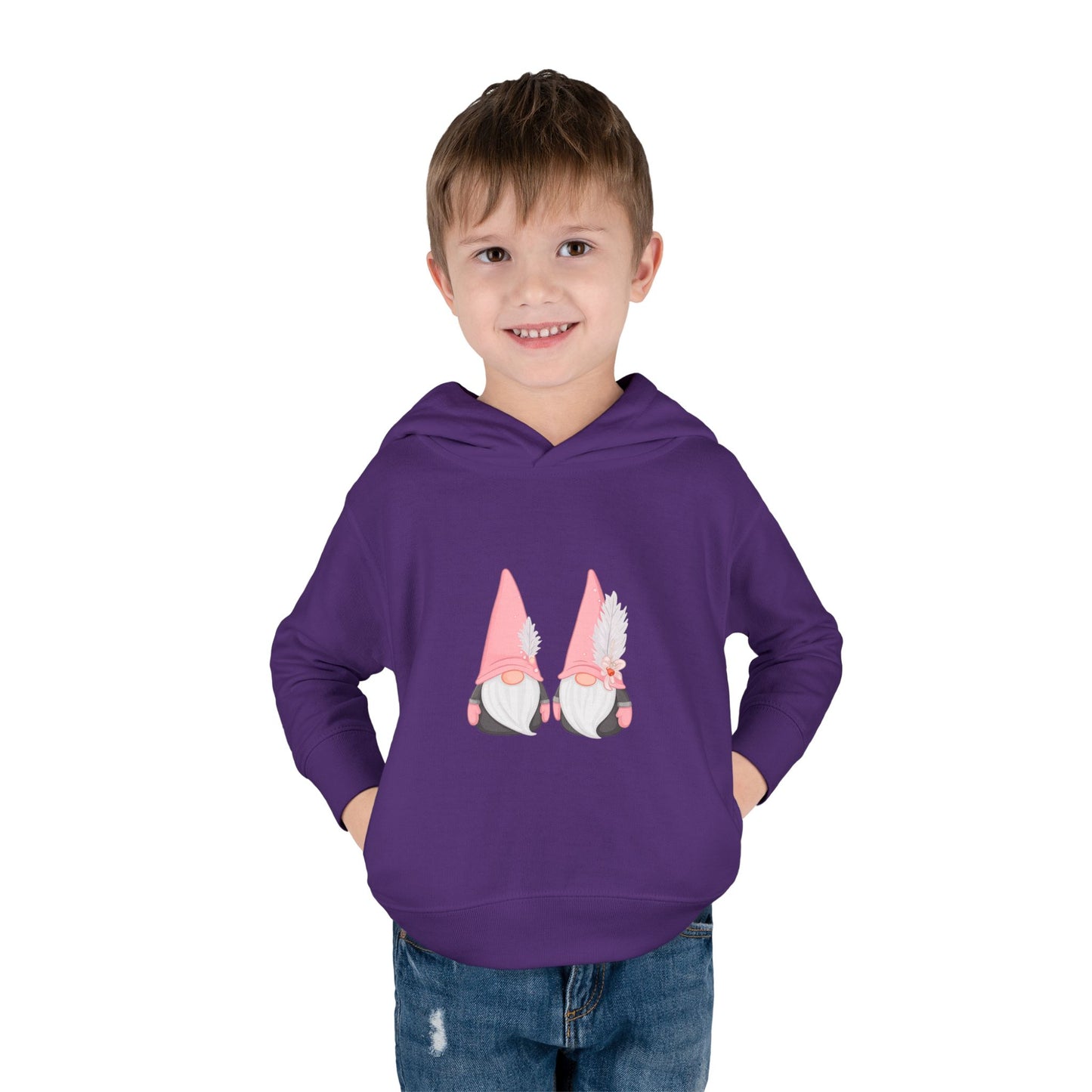 Toddler Hoodie ~ Warm Wishes and Gnome Kisses