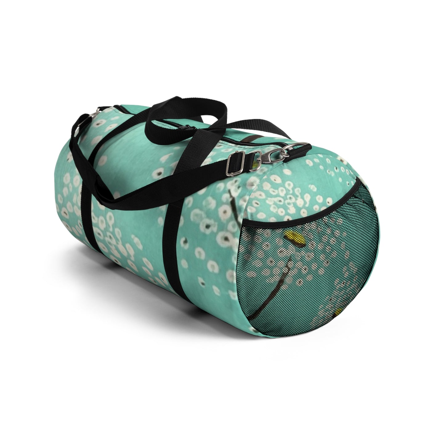 Duffle Bag~White Dandelions