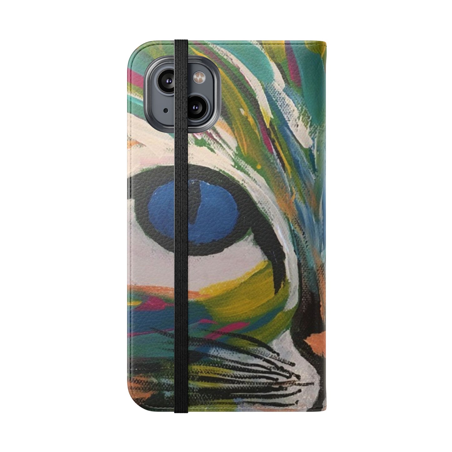 Flip Case-Blue Eyed Cat