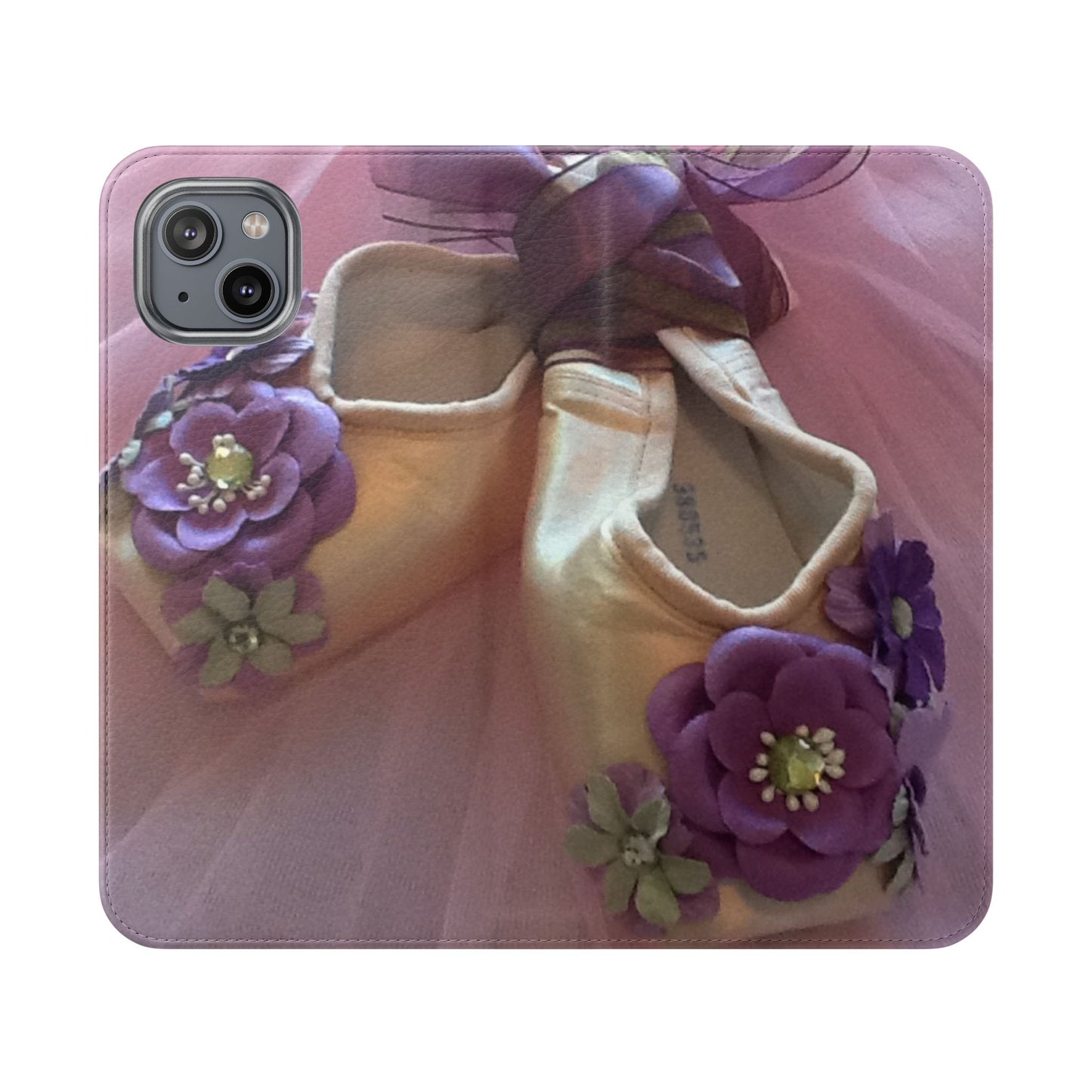 African Violets Design Flip Case