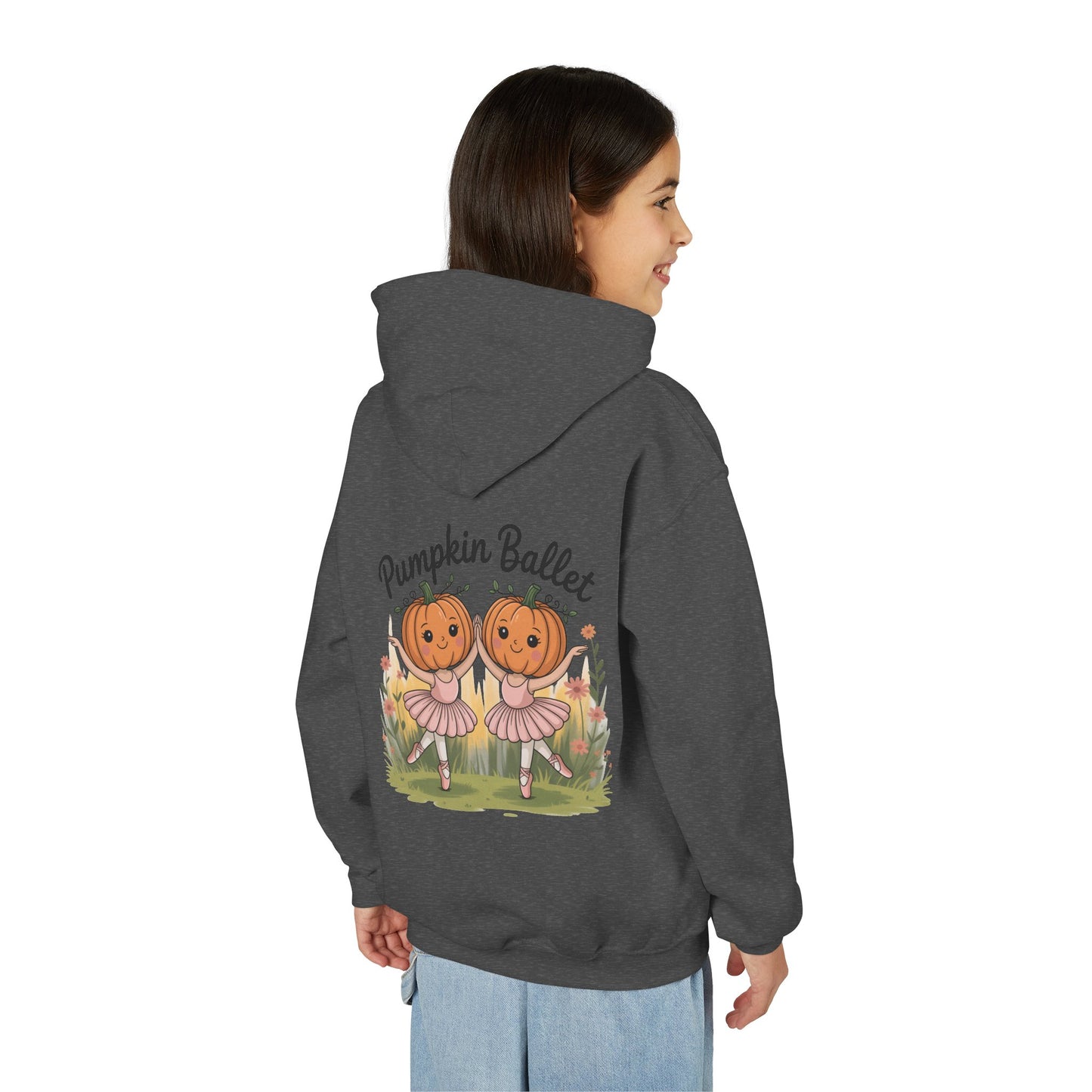 Girl's Pumpkin Ballet Hoodie