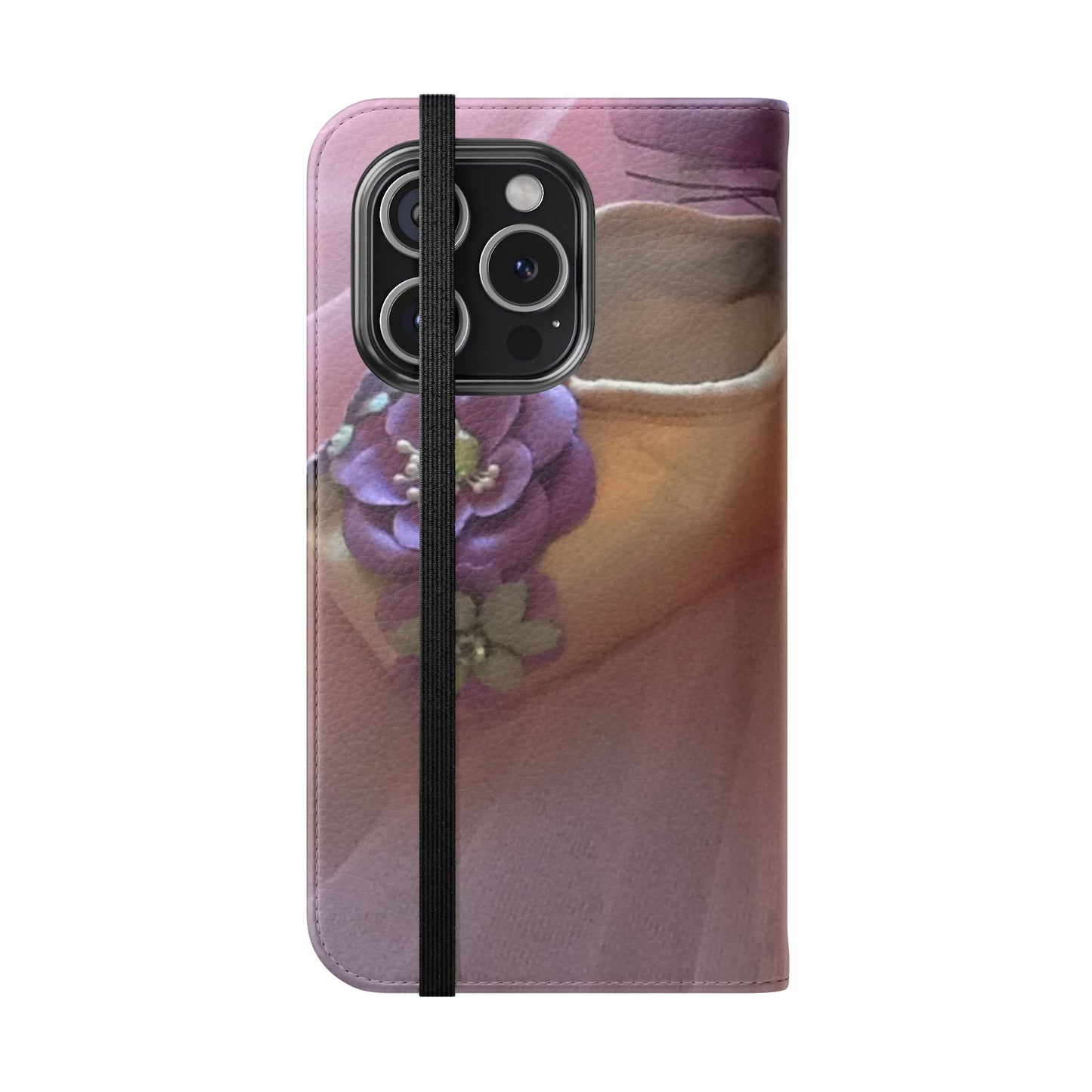 African Violets Design Flip Case