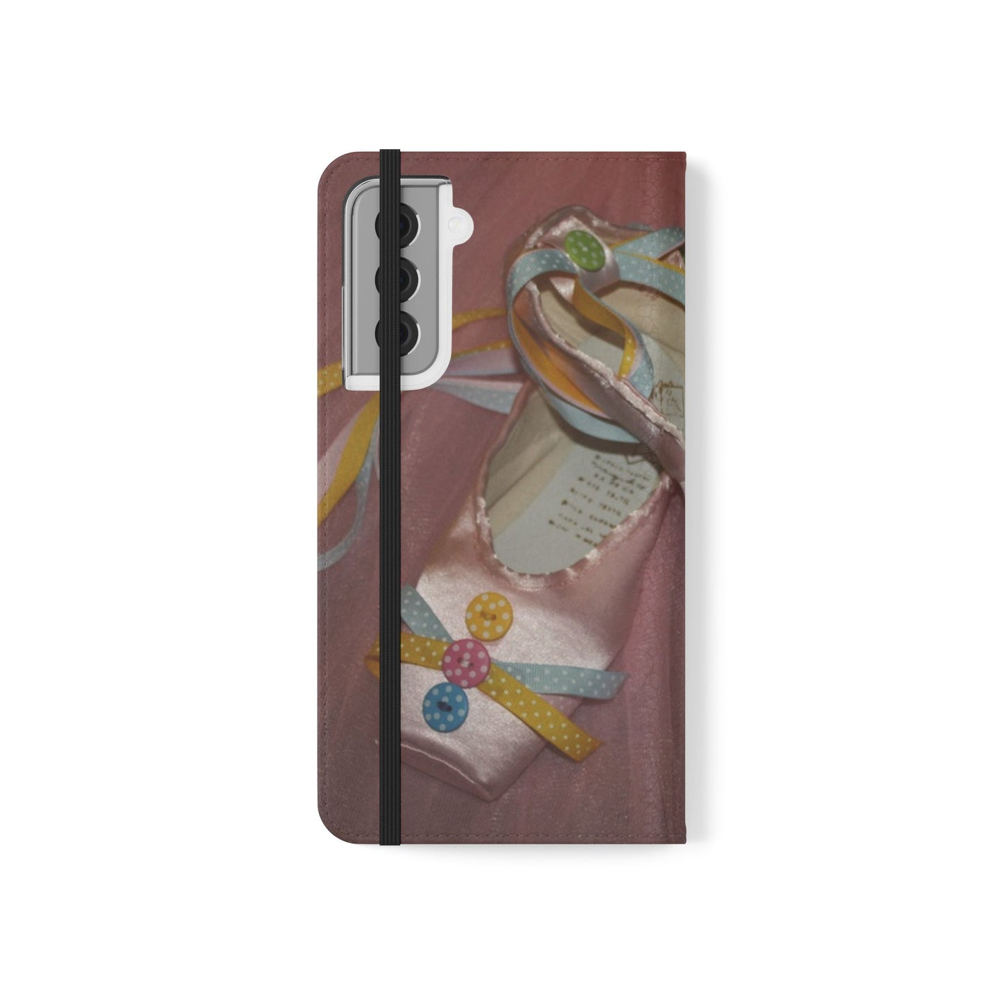 Buttons & Bows Design Flip Case