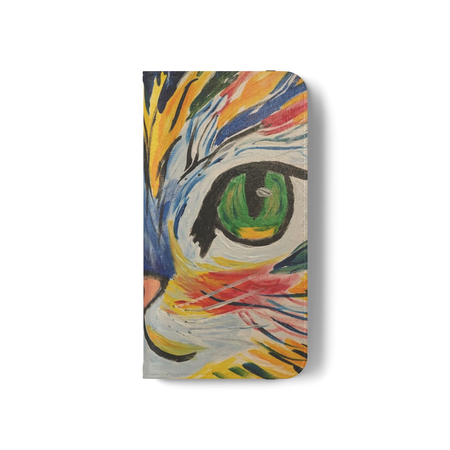 Flip Case-Hazel Eyed Cat