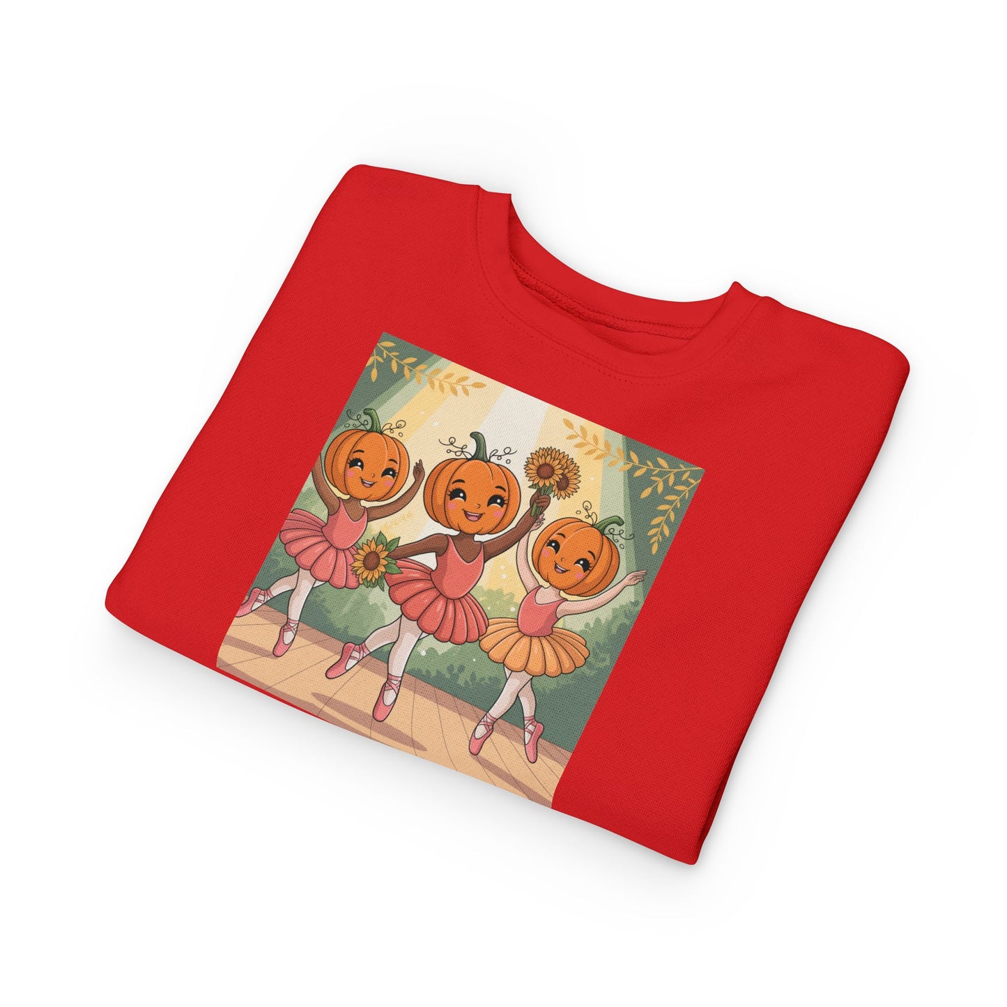 Pumpkin Ballet Toddler Sweatshirt