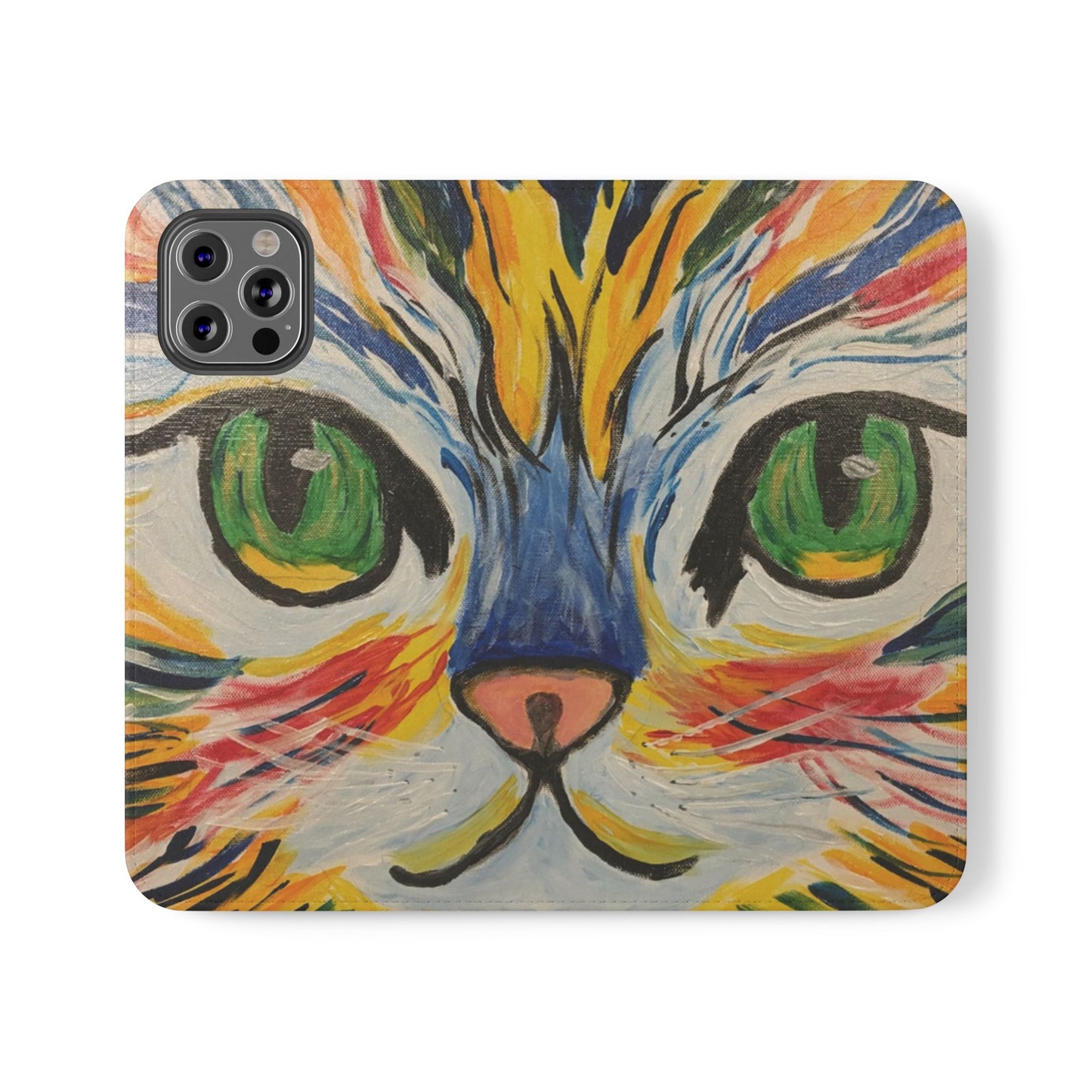 Flip Case-Hazel Eyed Cat
