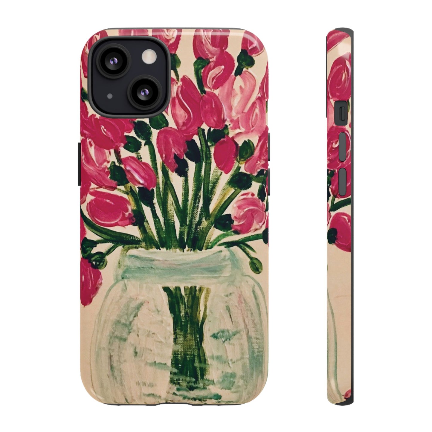 Phone Case-Pink Tulips