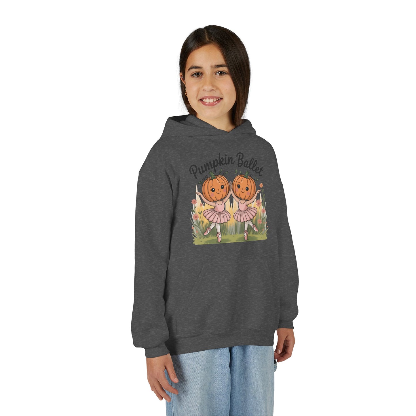 Girl's Pumpkin Ballet Hoodie