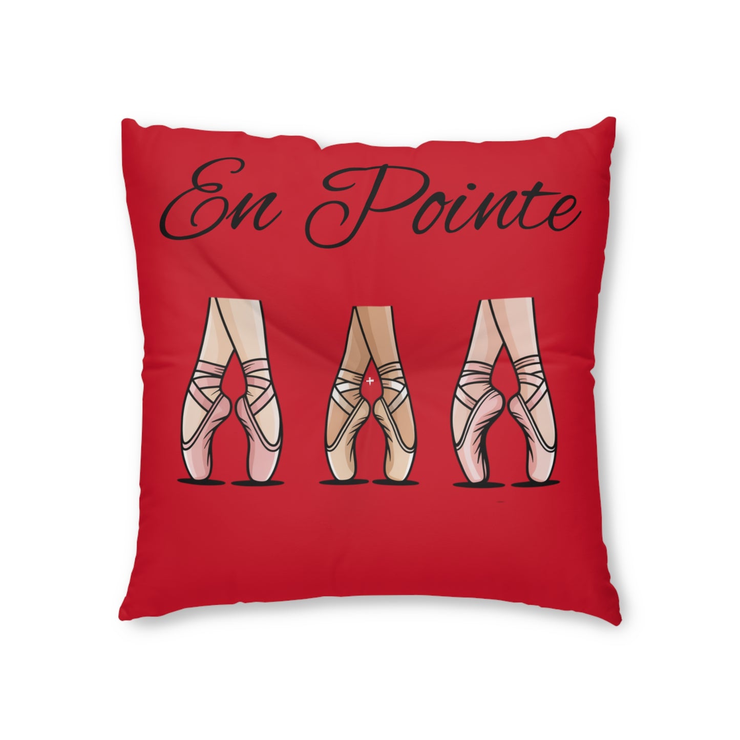 Tufted Floor Pillow~En Pointe