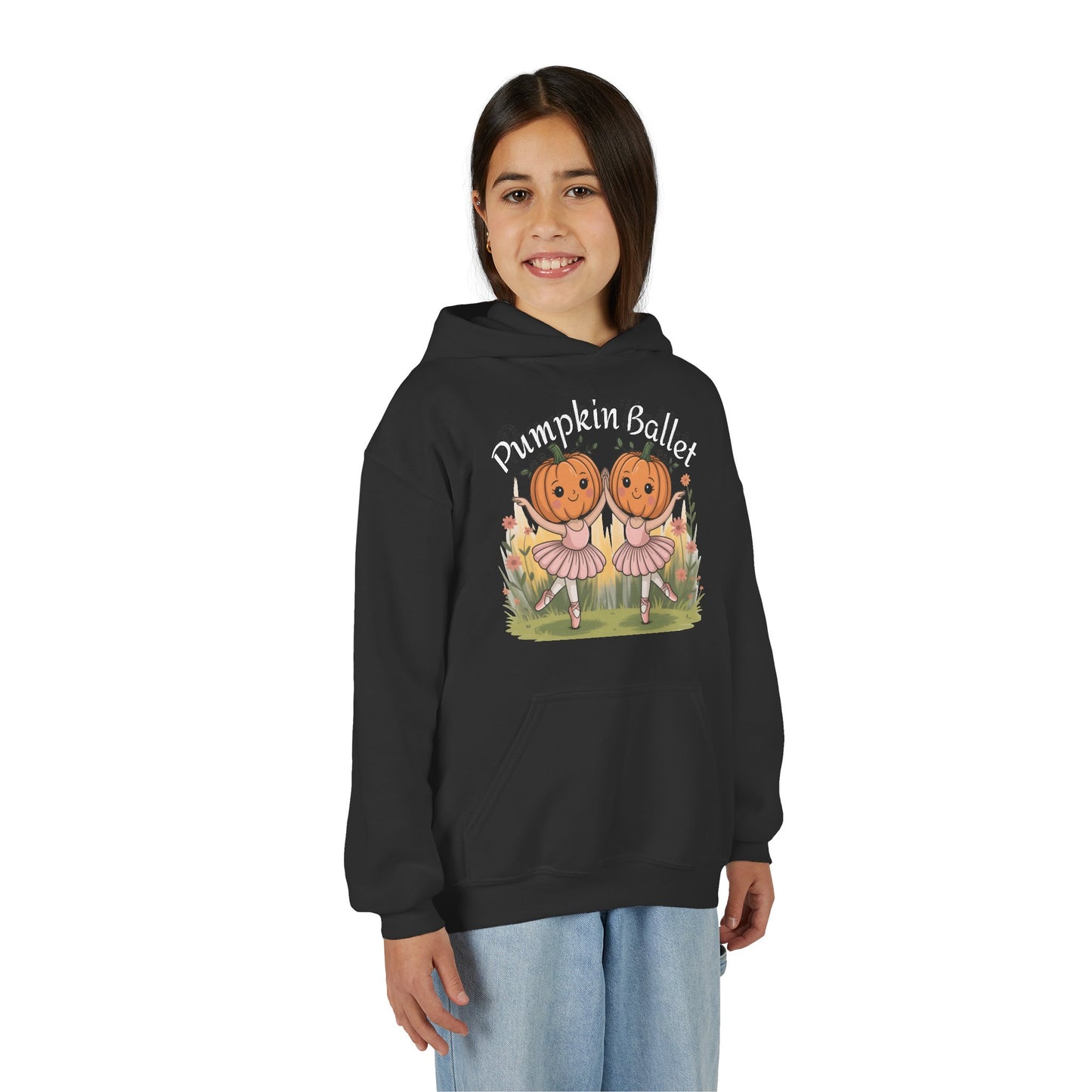 Girl's Pumpkin Ballet Hoodie