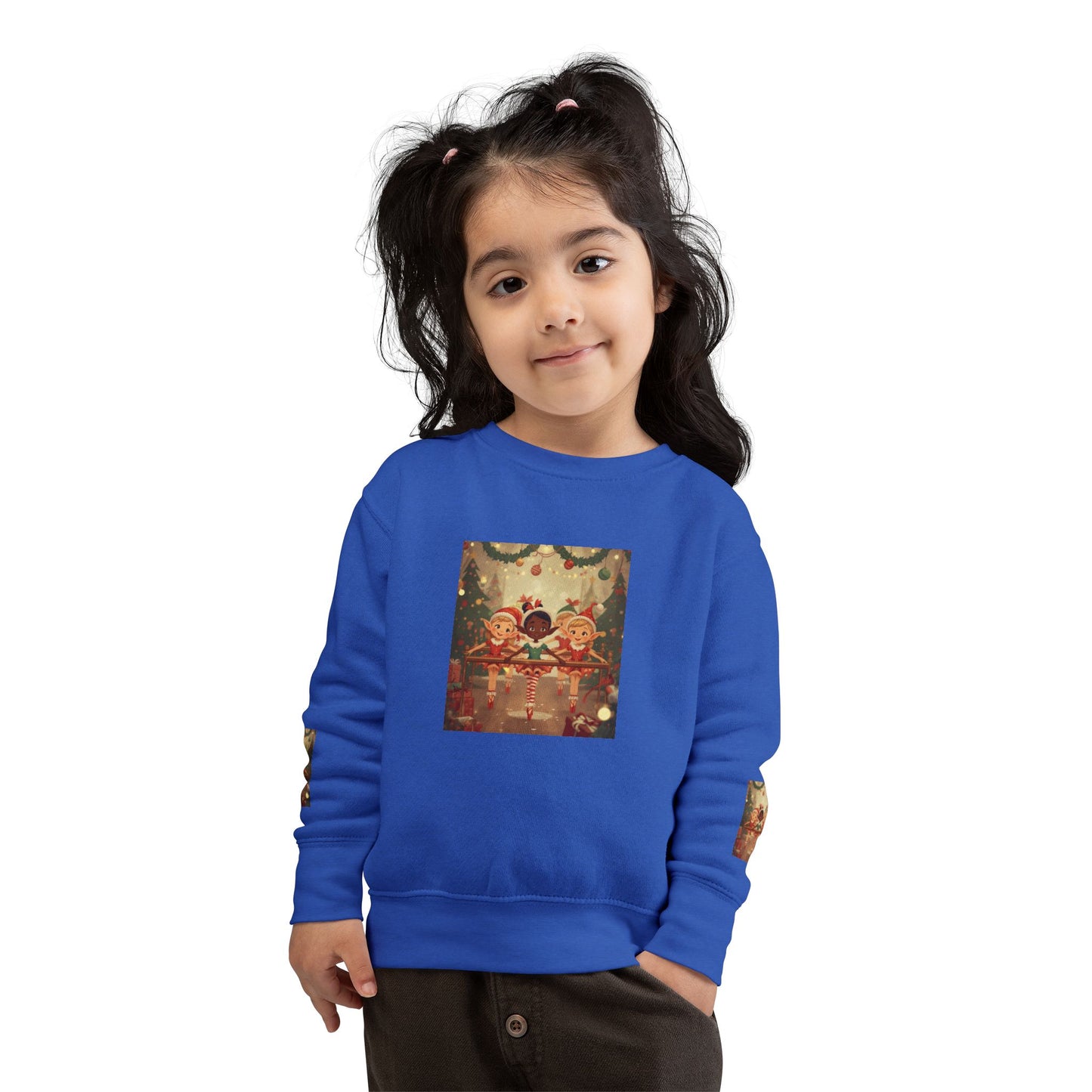 Christmas Elves Toddler Sweatshirt