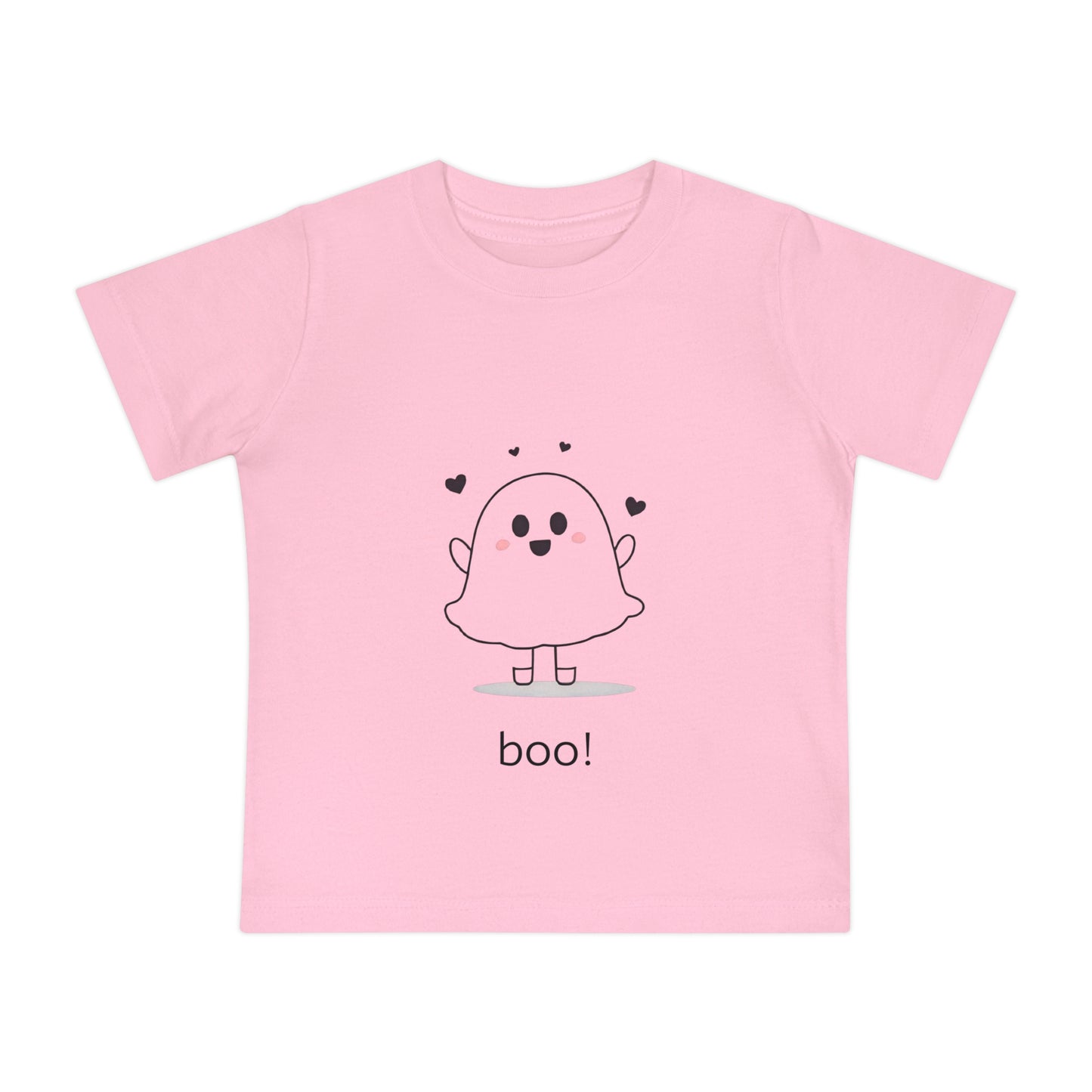 Baby T-Shirt - Cute Ghost Baby Girl Tee