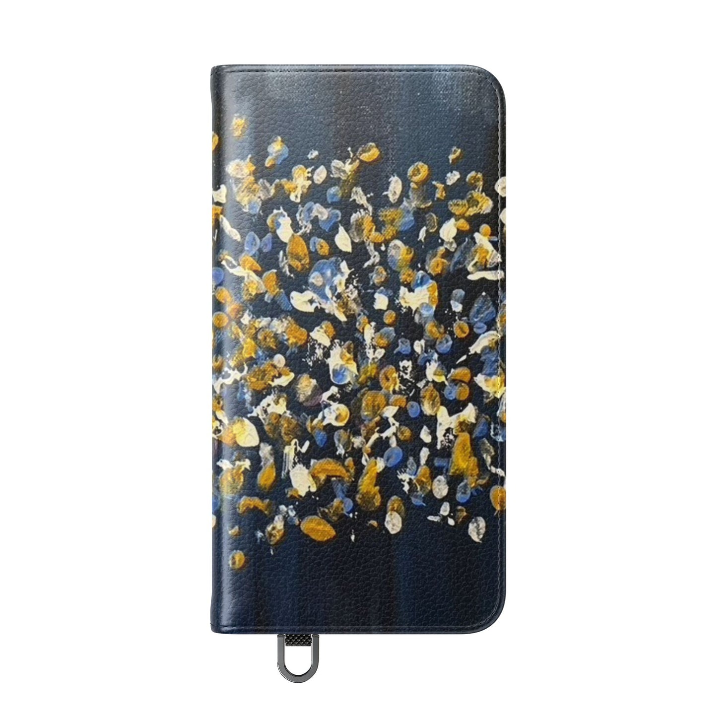 Flip Case-Blue Abstract
