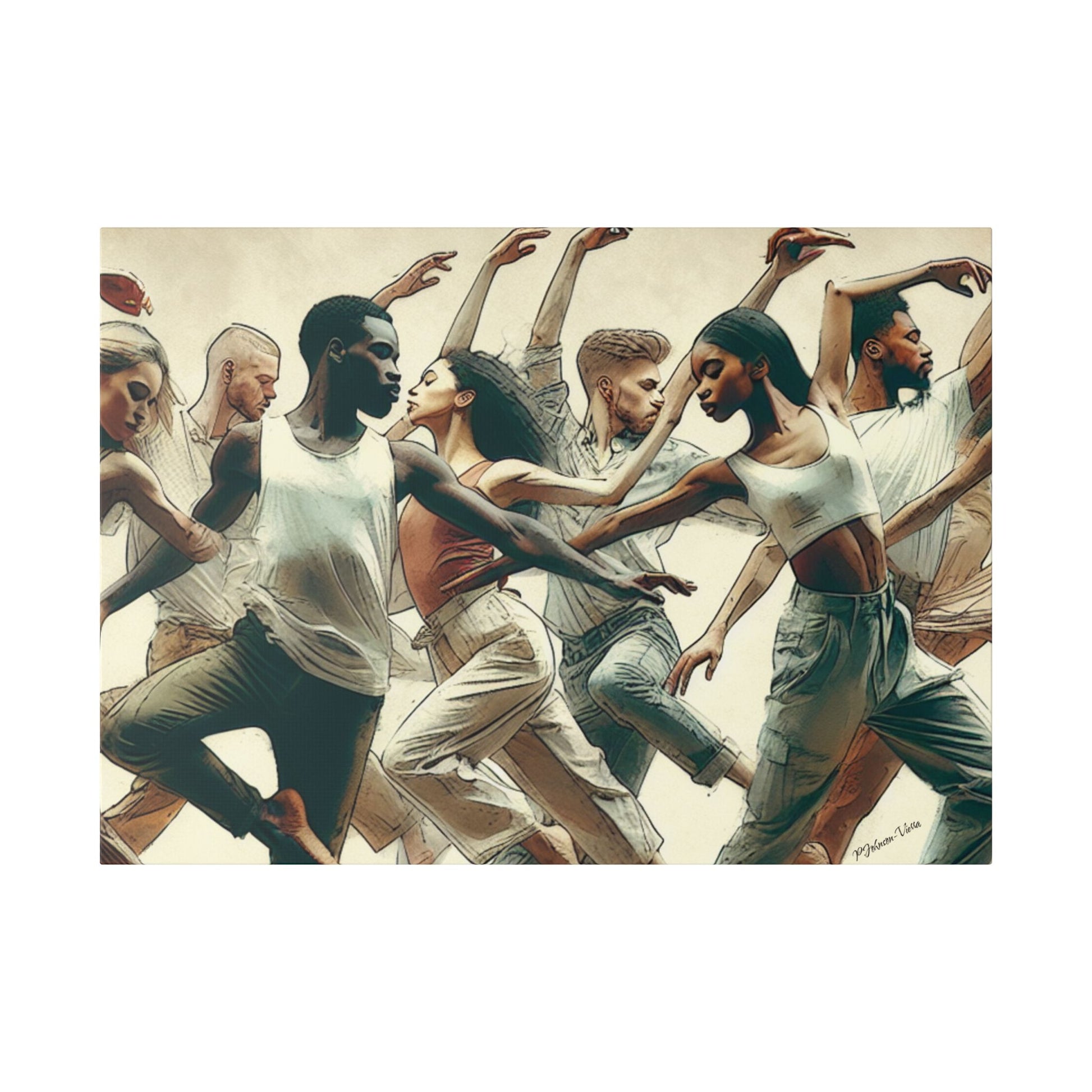 Canvas Wall Art~Contemporary Dance