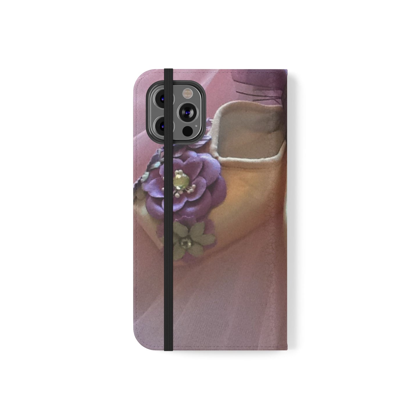 African Violets Design Flip Case