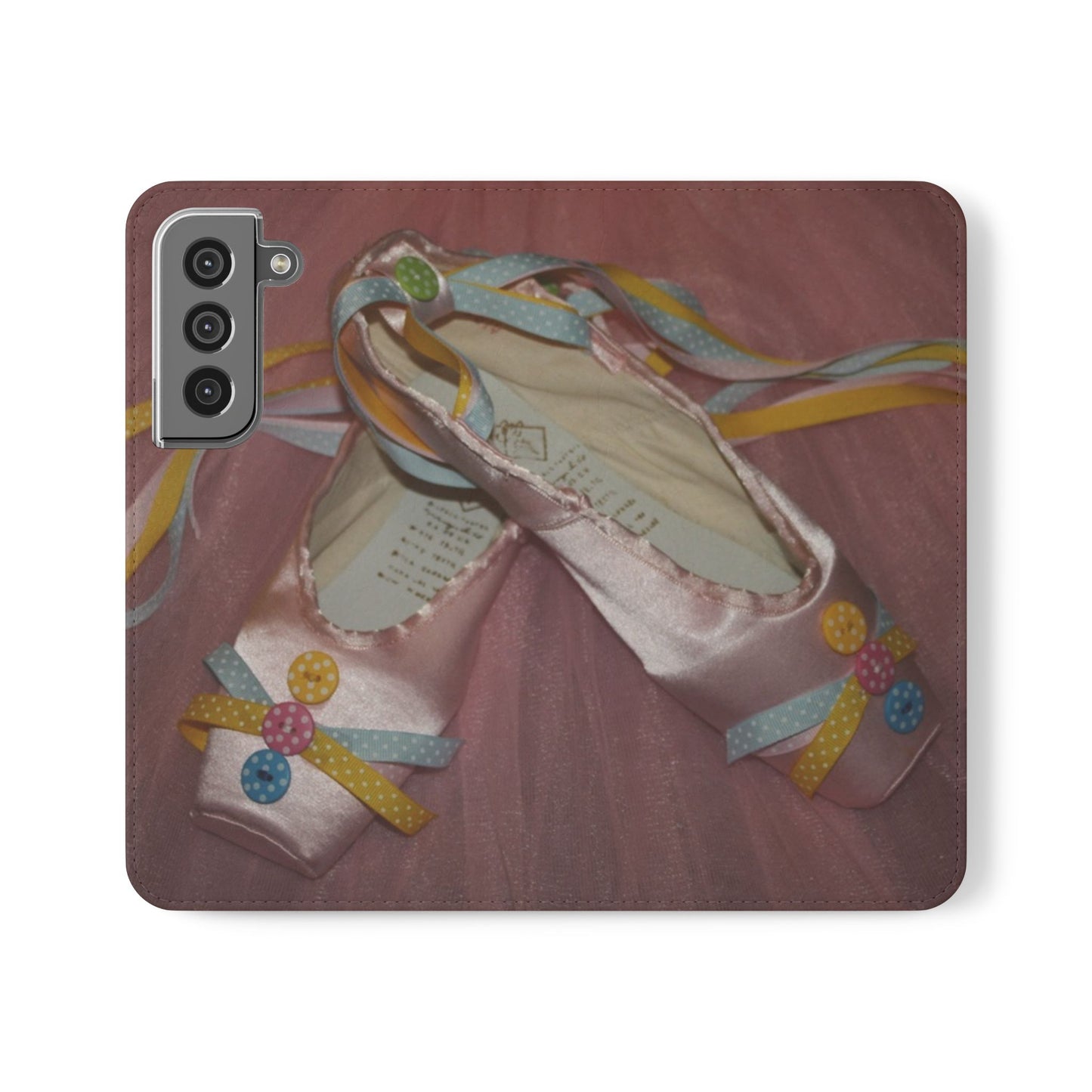 Buttons & Bows Design Flip Case