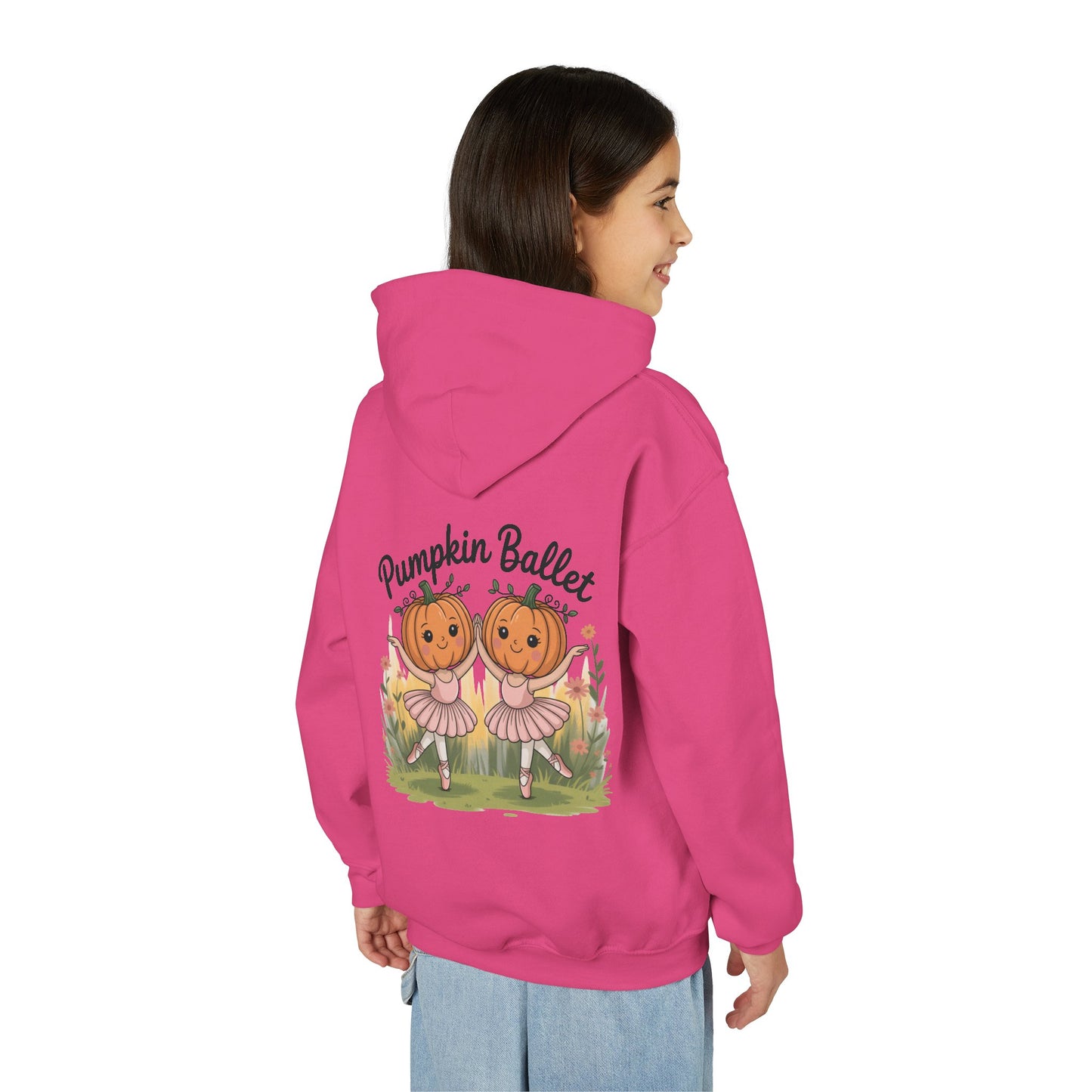 Girl's Pumpkin Ballet Hoodie