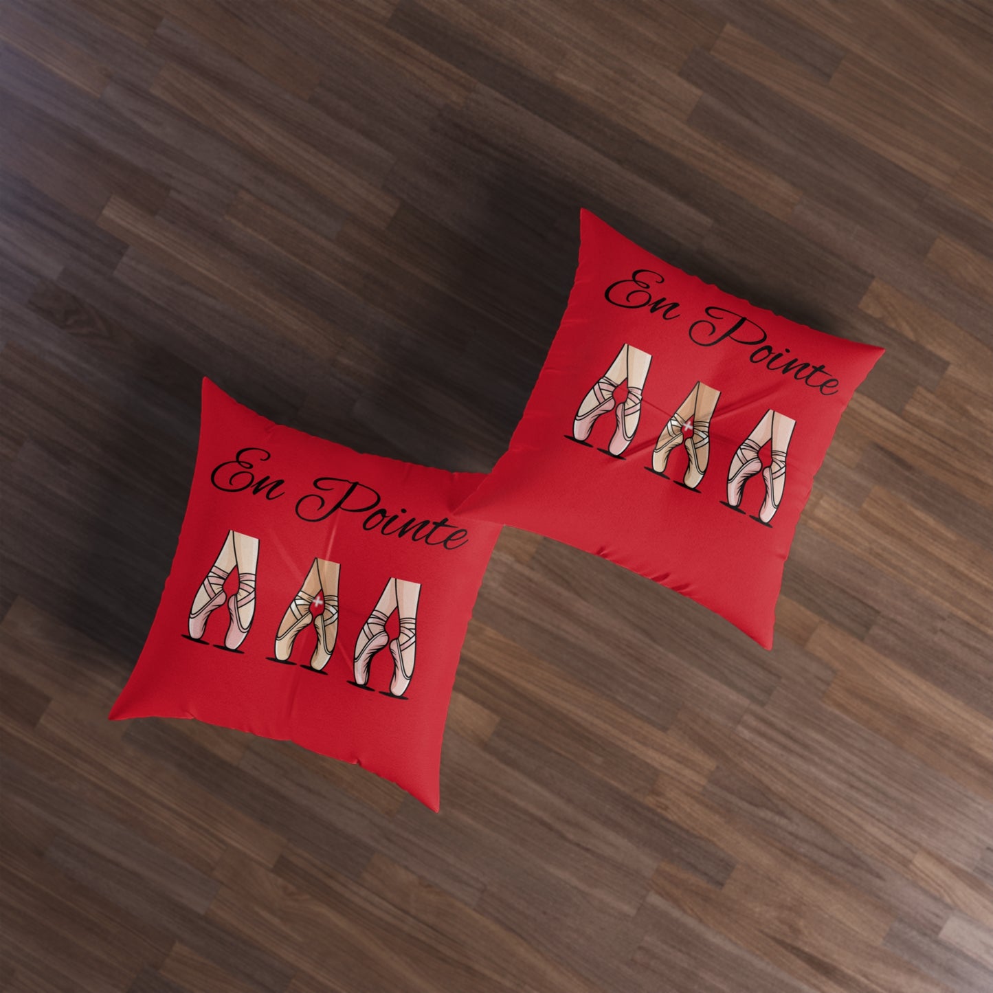 Tufted Floor Pillow~En Pointe