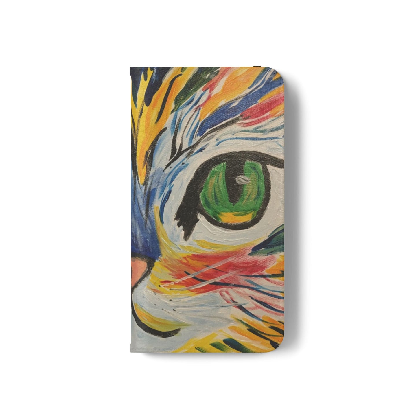 Flip Case-Hazel Eyed Cat