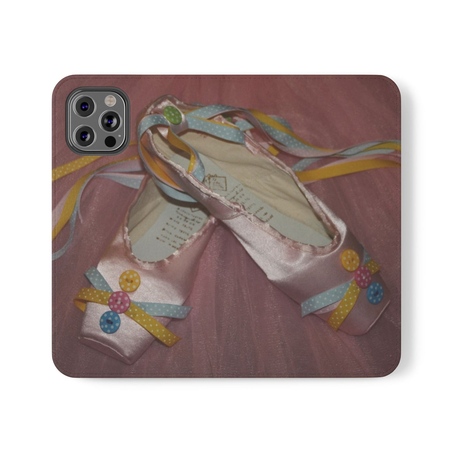 Buttons & Bows Design Flip Case