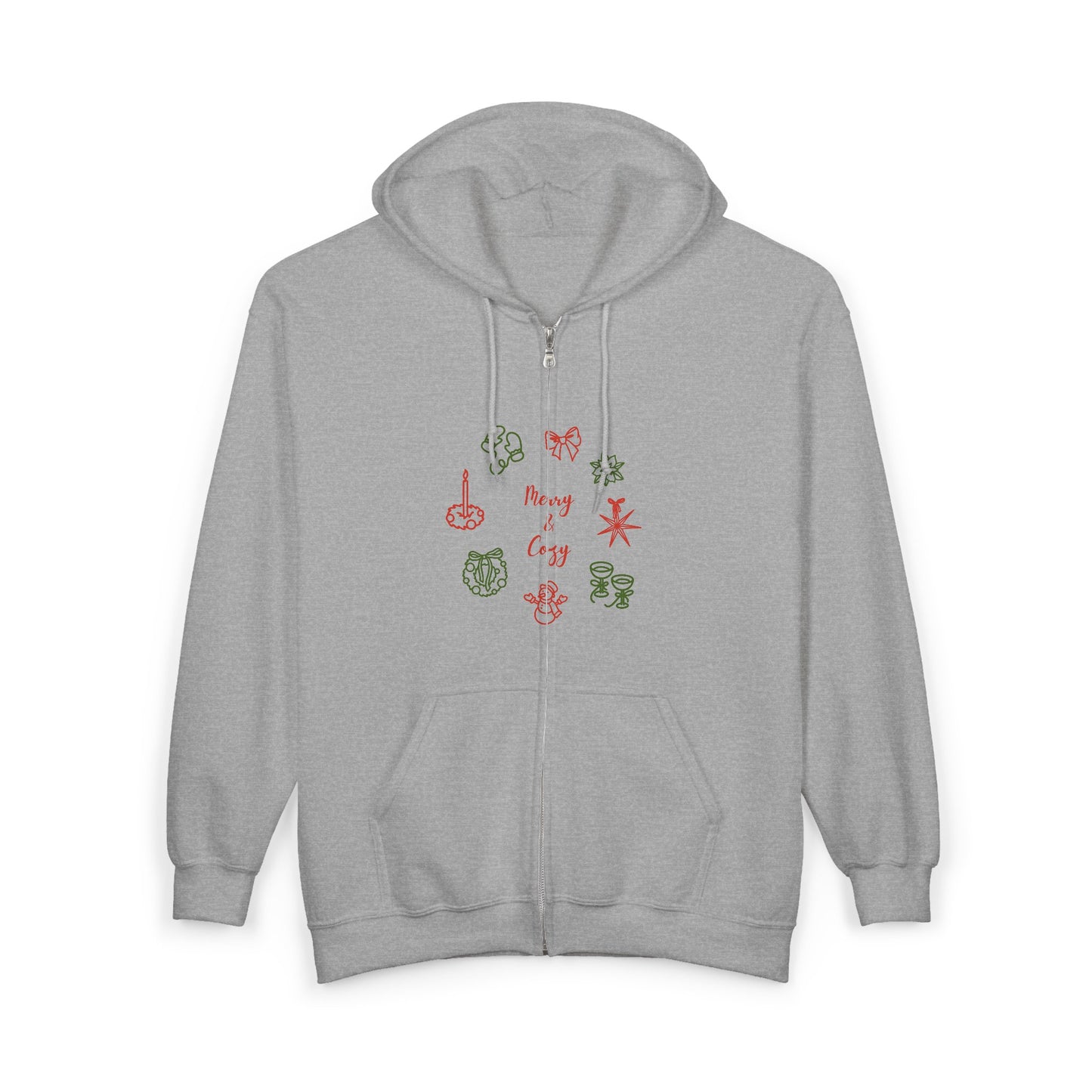 Christmas Holiday Hoodie ~ Merry & Cozy