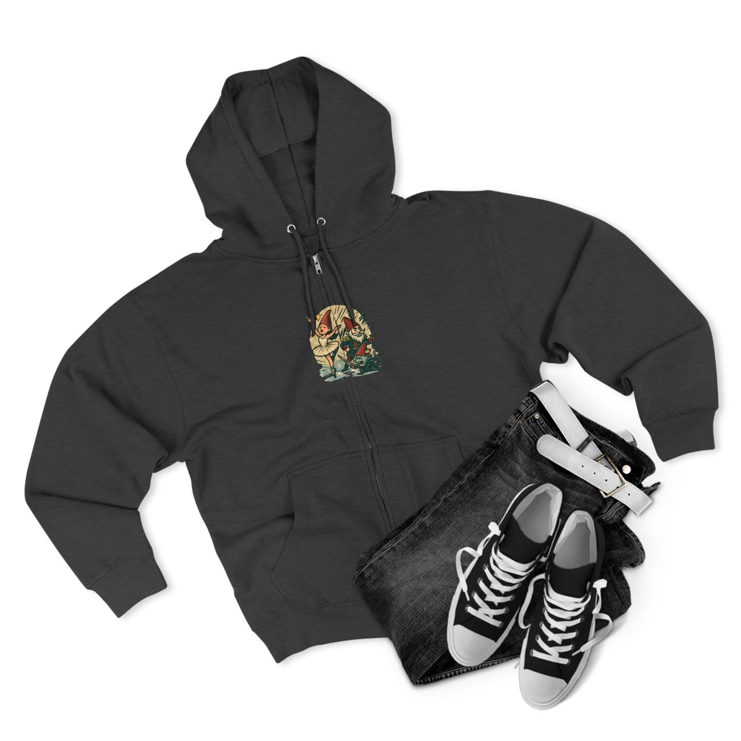 Zip Hoodie ~ Gnome Nutcracker Suite