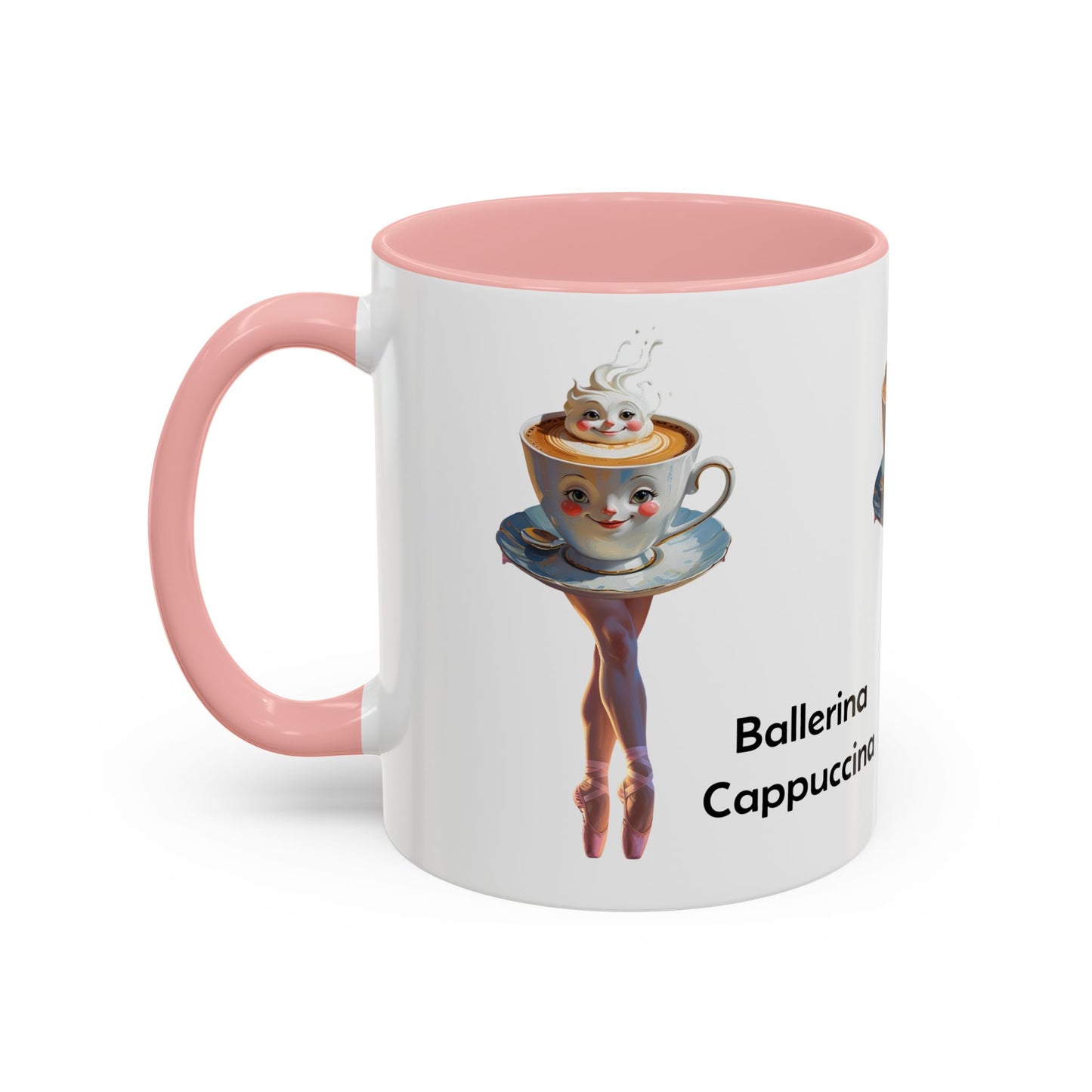 Ballerina Cappuccina Accent Coffee Mug