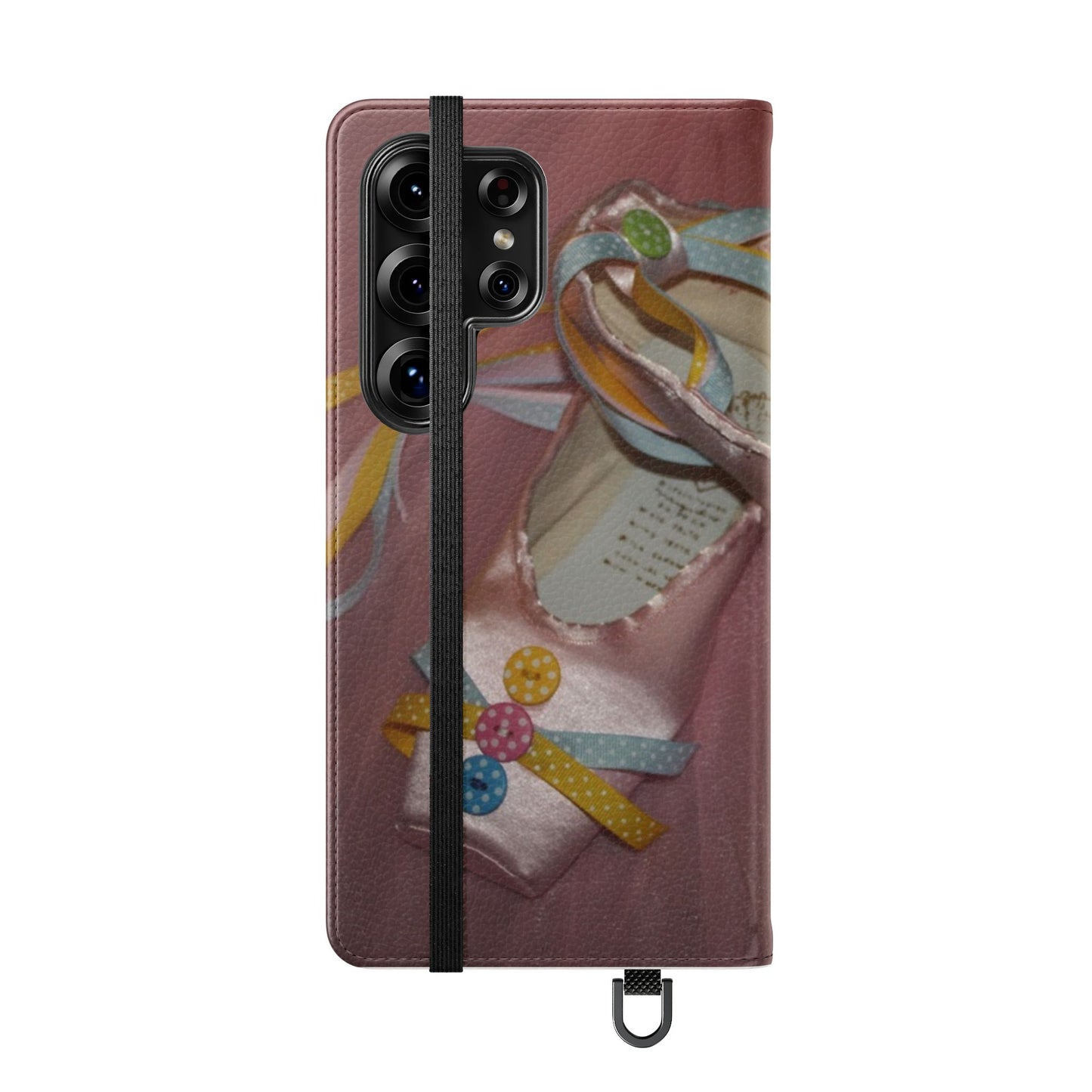Buttons & Bows Design Flip Case