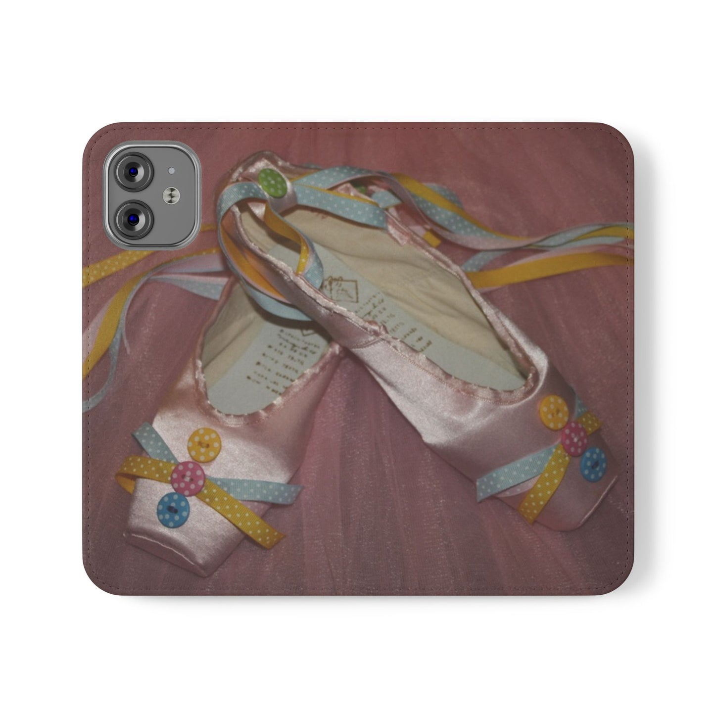 Buttons & Bows Design Flip Case
