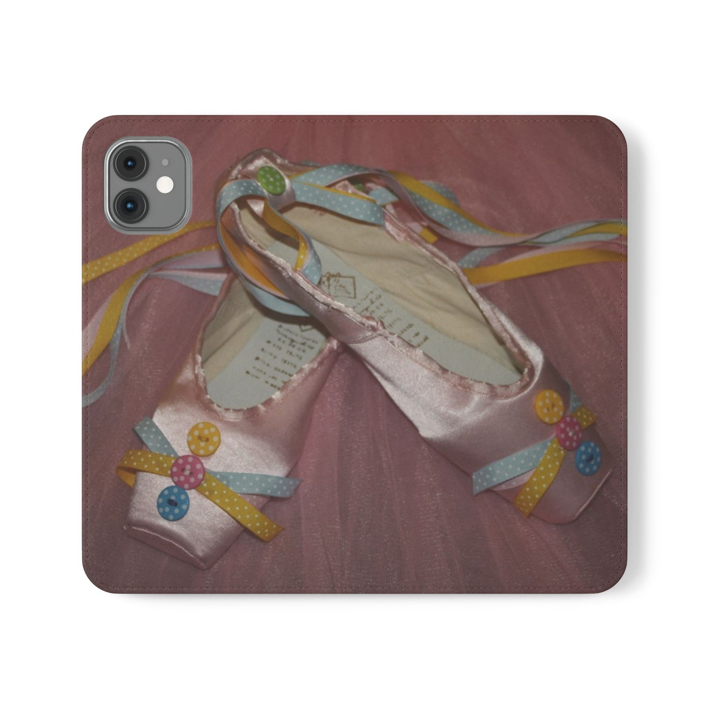 Buttons & Bows Design Flip Case