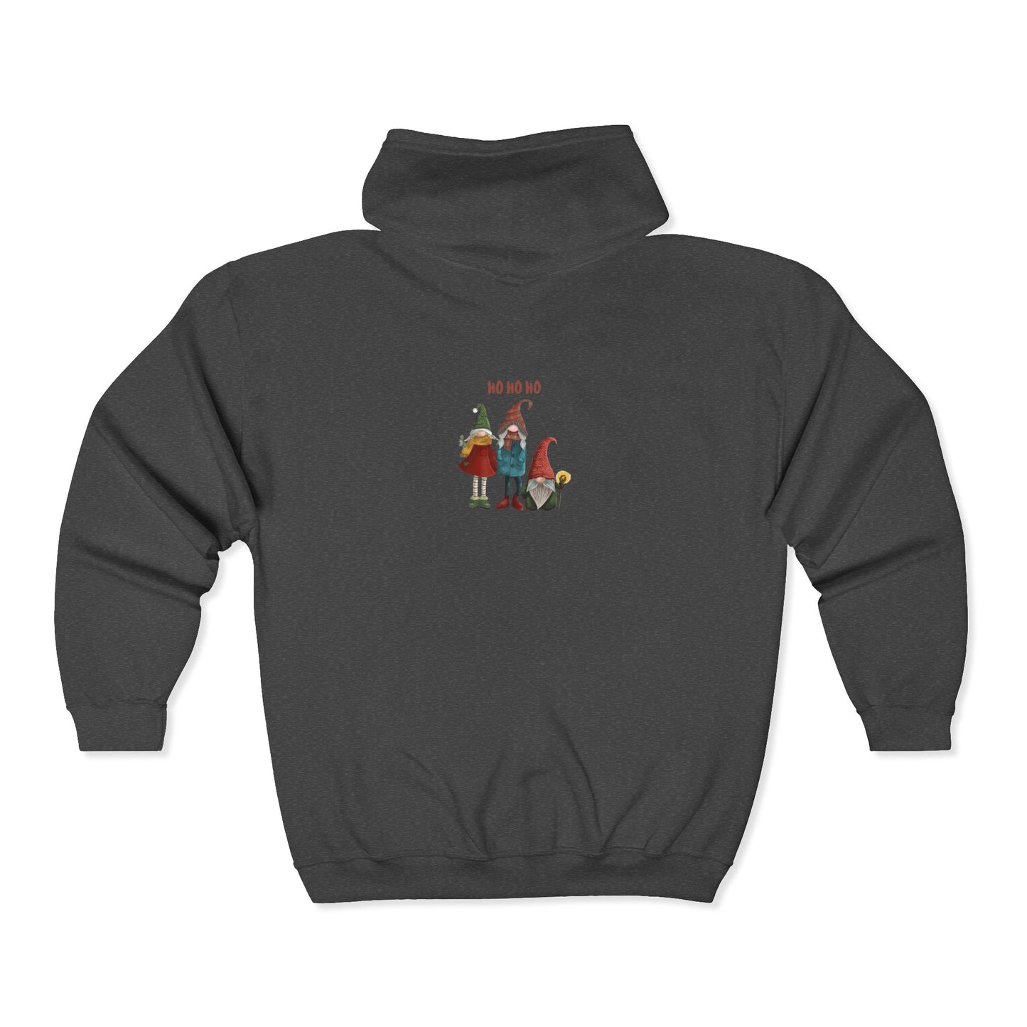 Christmas Gnome Hoodie ~ Ho Ho Ho