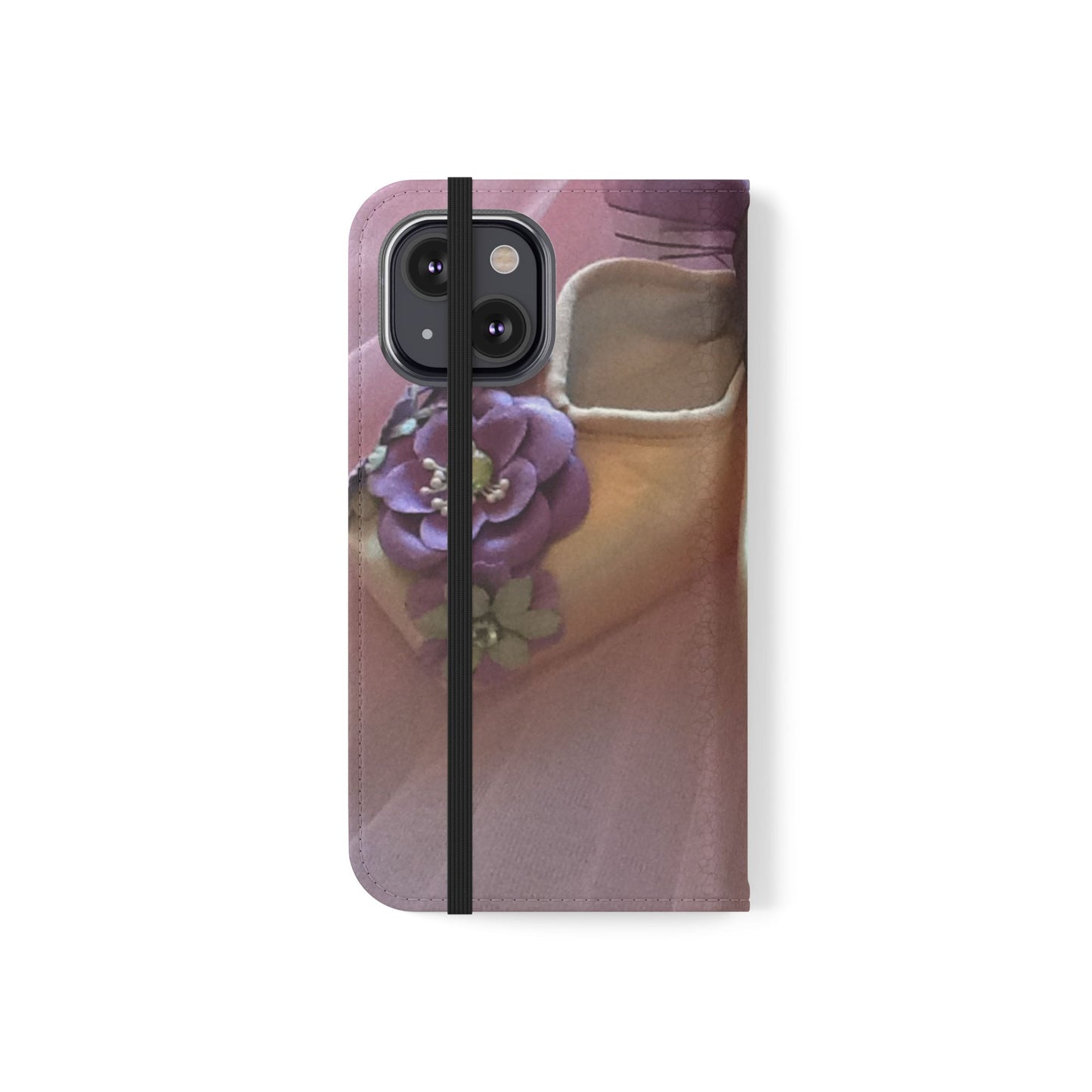 African Violets Design Flip Case
