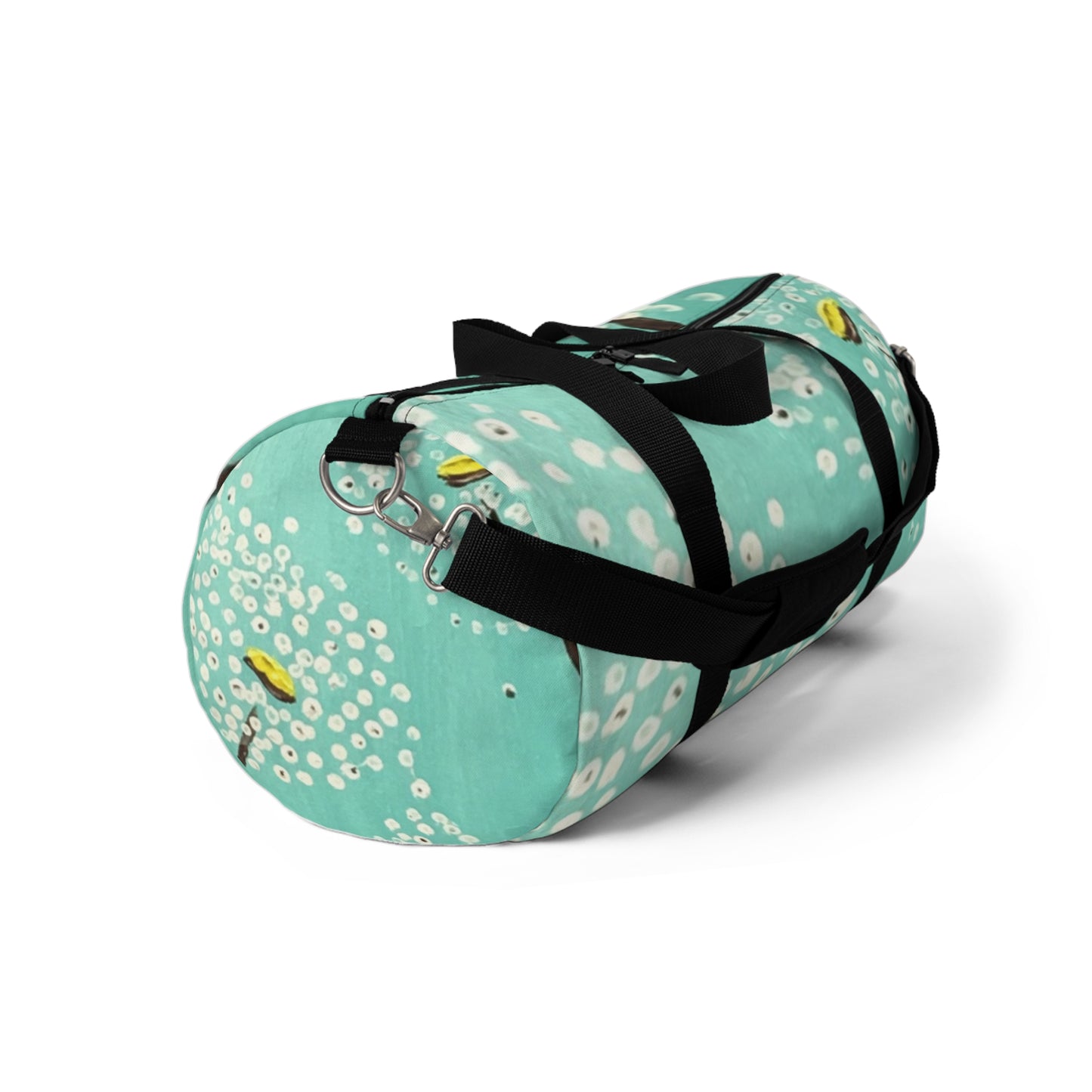 Duffle Bag~White Dandelions