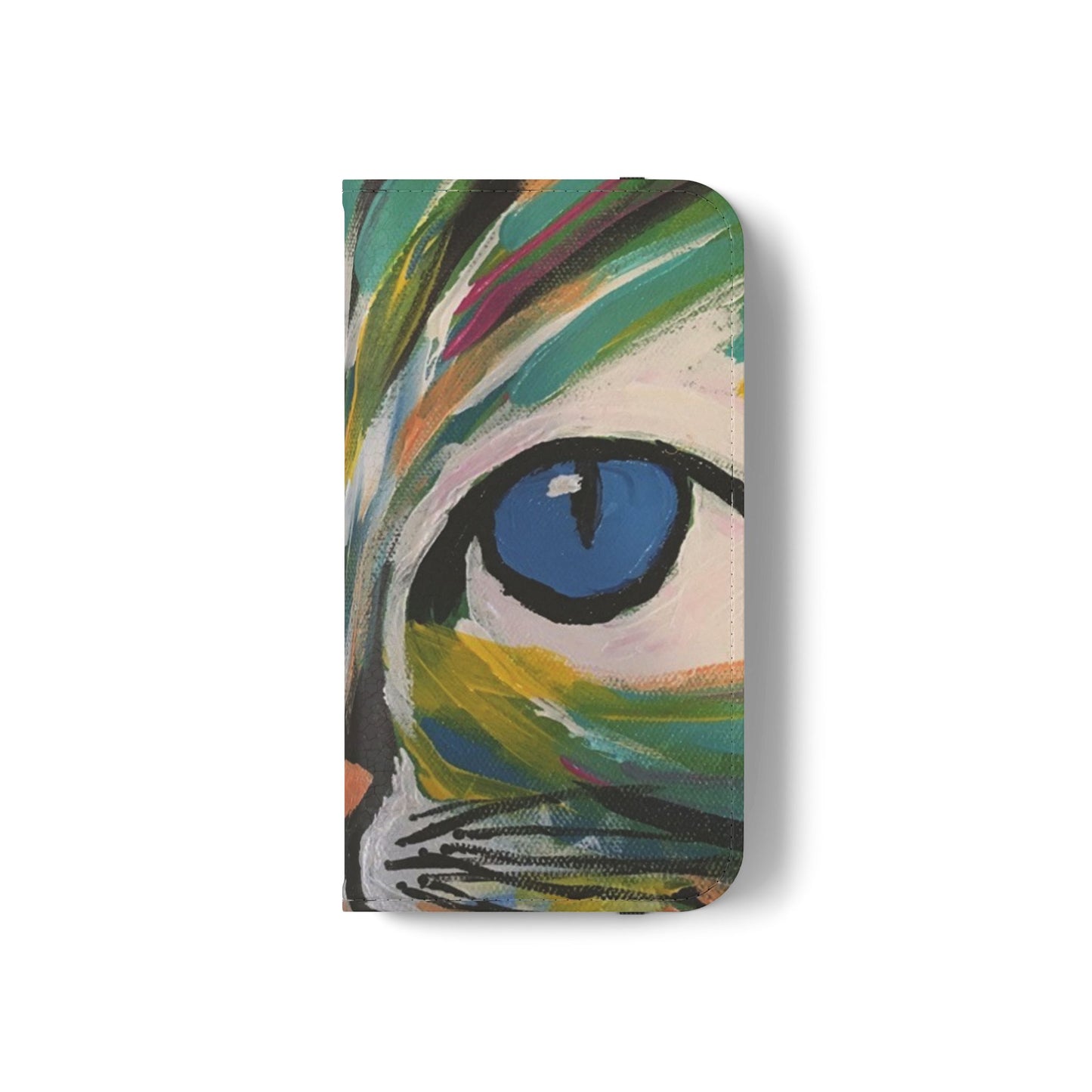 Flip Case-Blue Eyed Cat