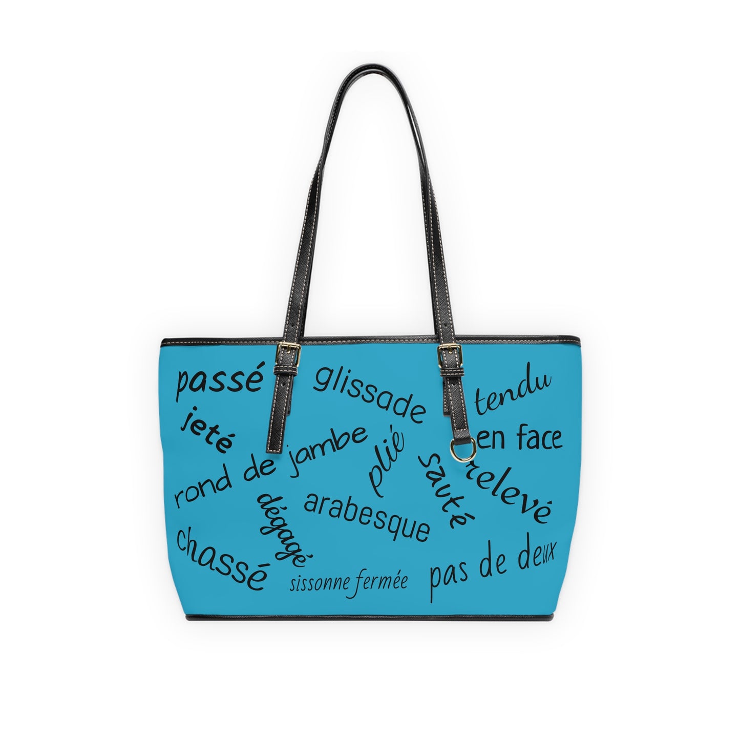 Chic Ballet Shoulder Bag (Turquoise)