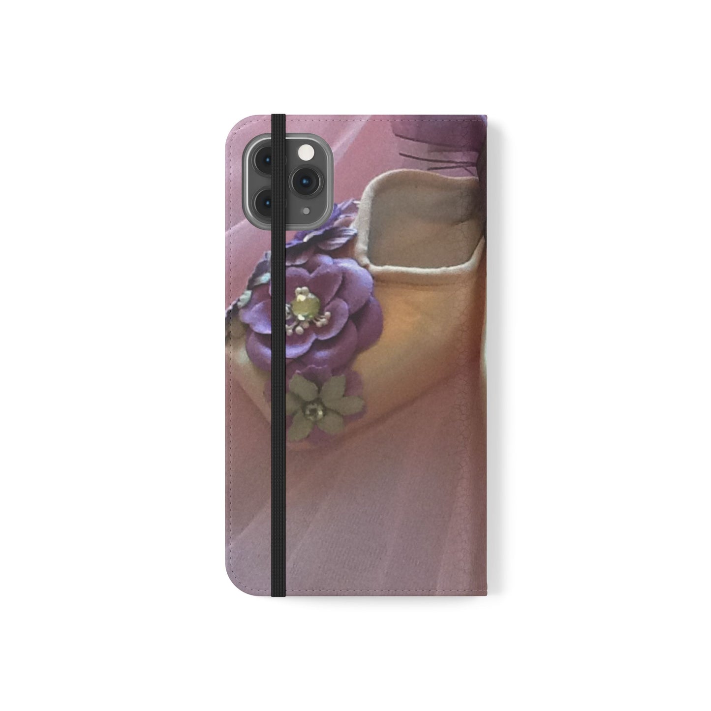 African Violets Design Flip Case