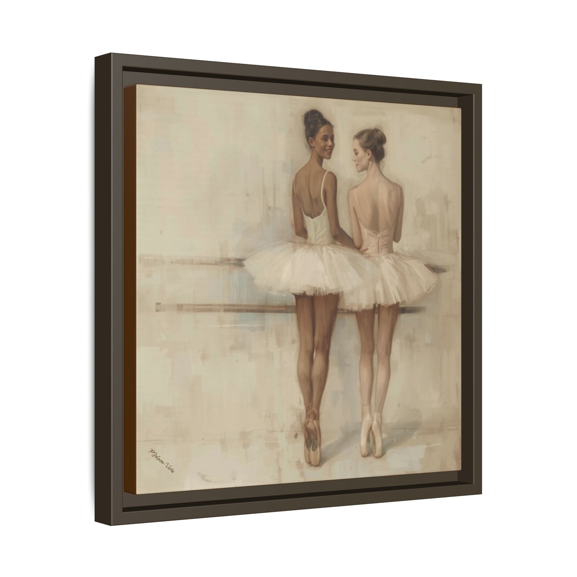 Framed Canvas Print~In the Same Light