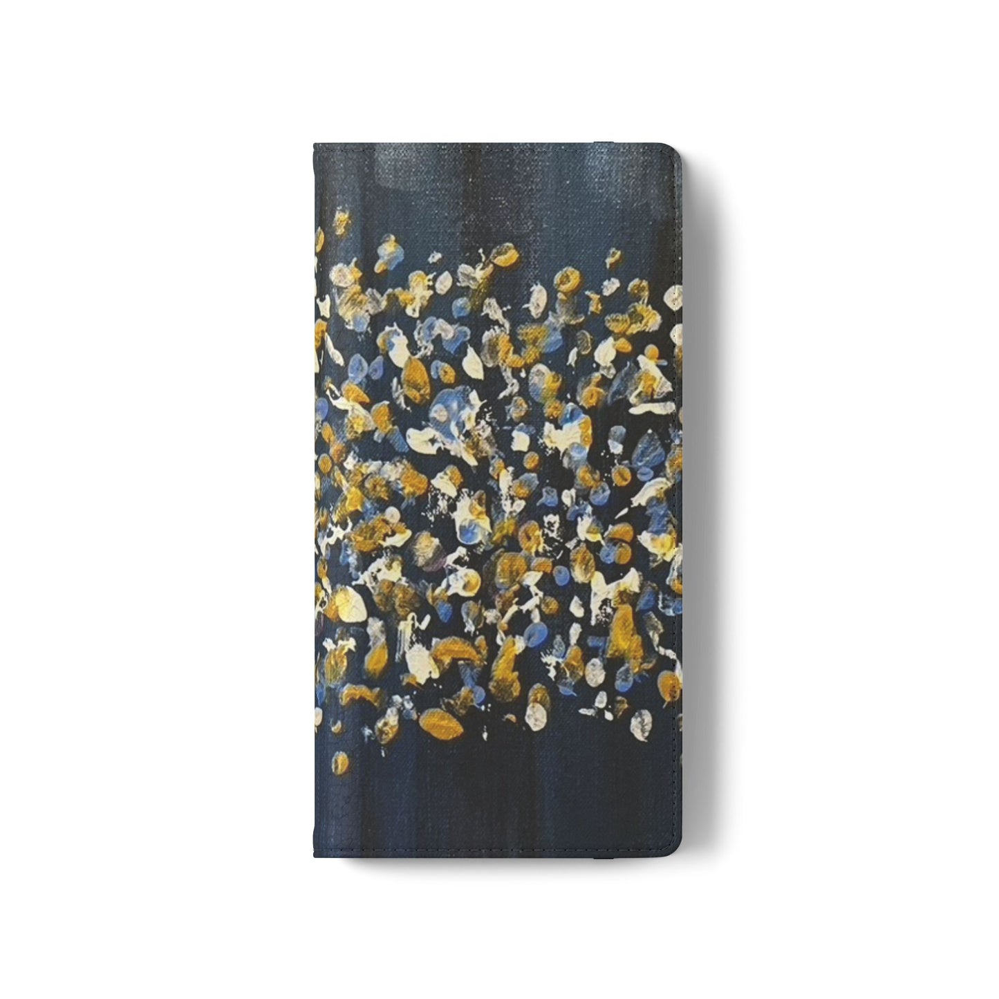 Flip Case-Blue Abstract