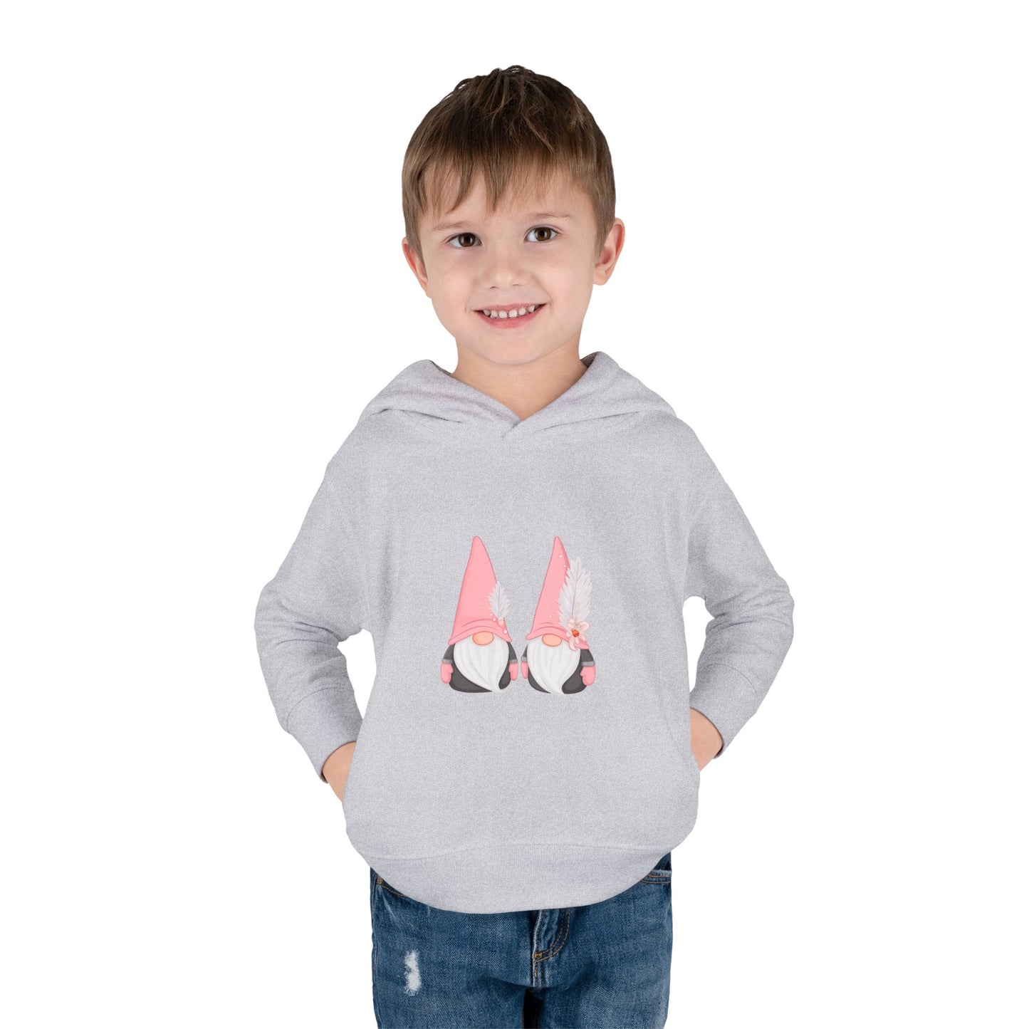 Toddler Hoodie ~ Warm Wishes and Gnome Kisses
