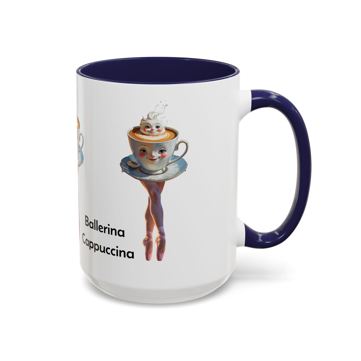Ballerina Cappuccina Accent Coffee Mug