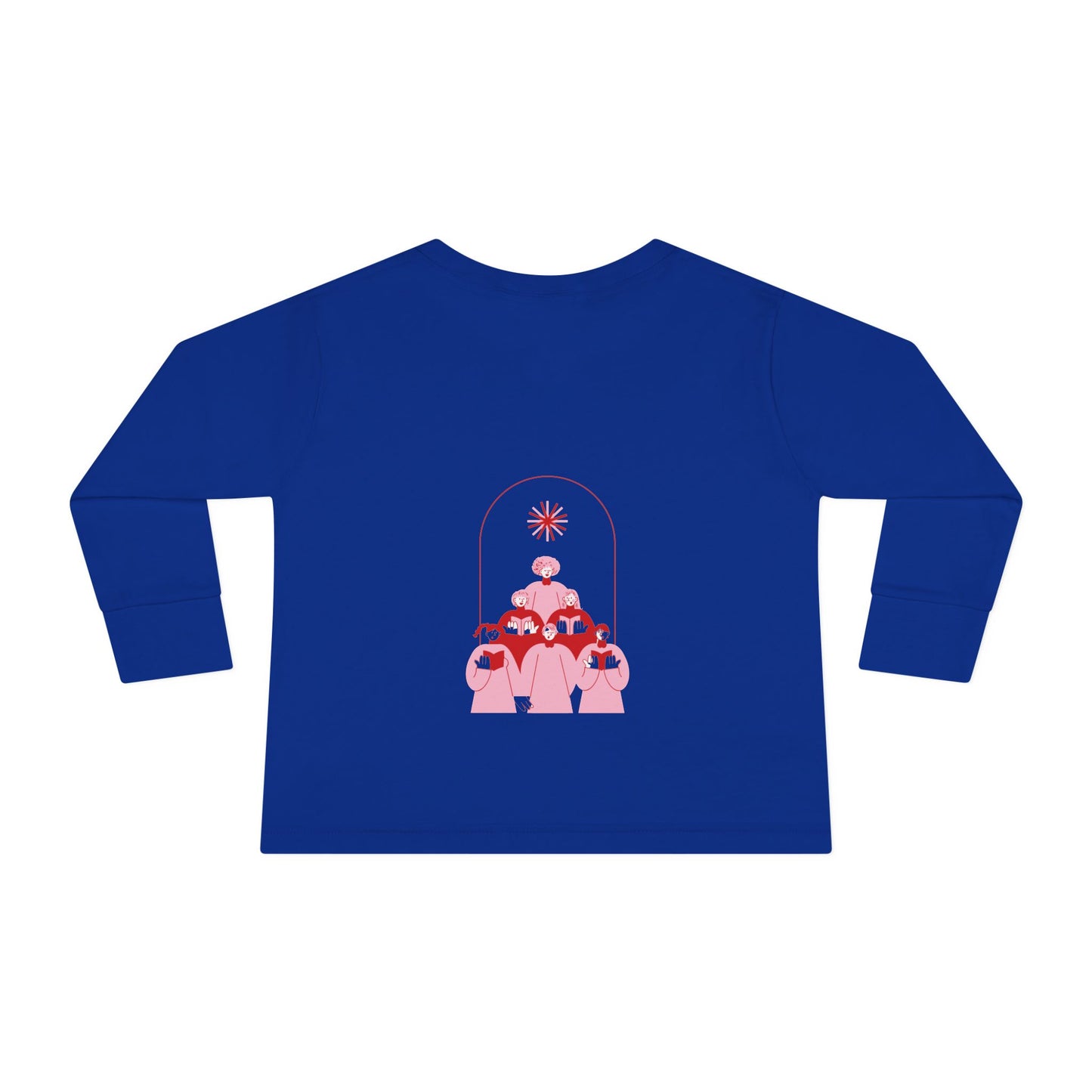 Cute Toddler Long Sleeve Tee ~ Christmas Carols