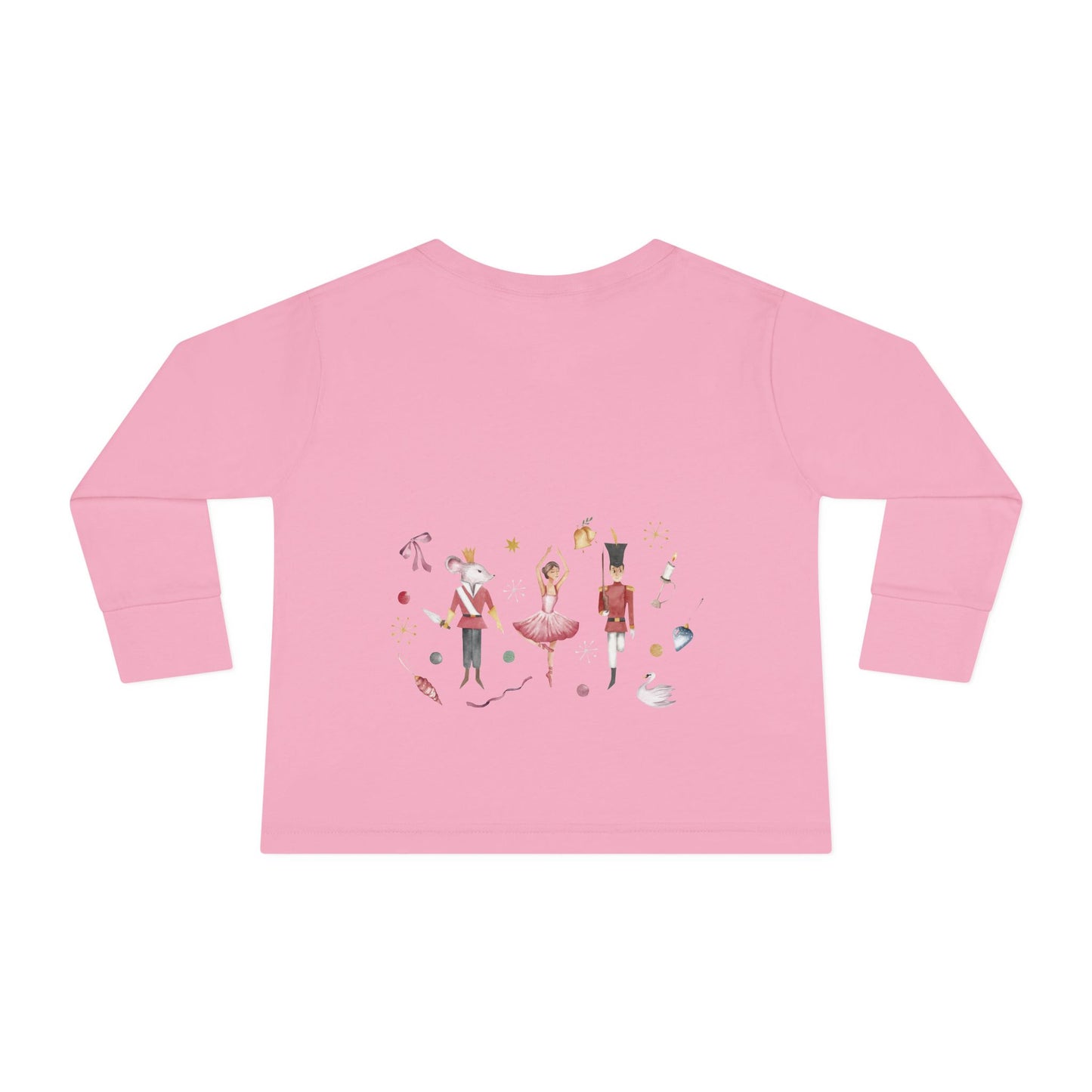 Cute Toddler Long Sleeve Tee ~  Nutcracker Ballet Graphic