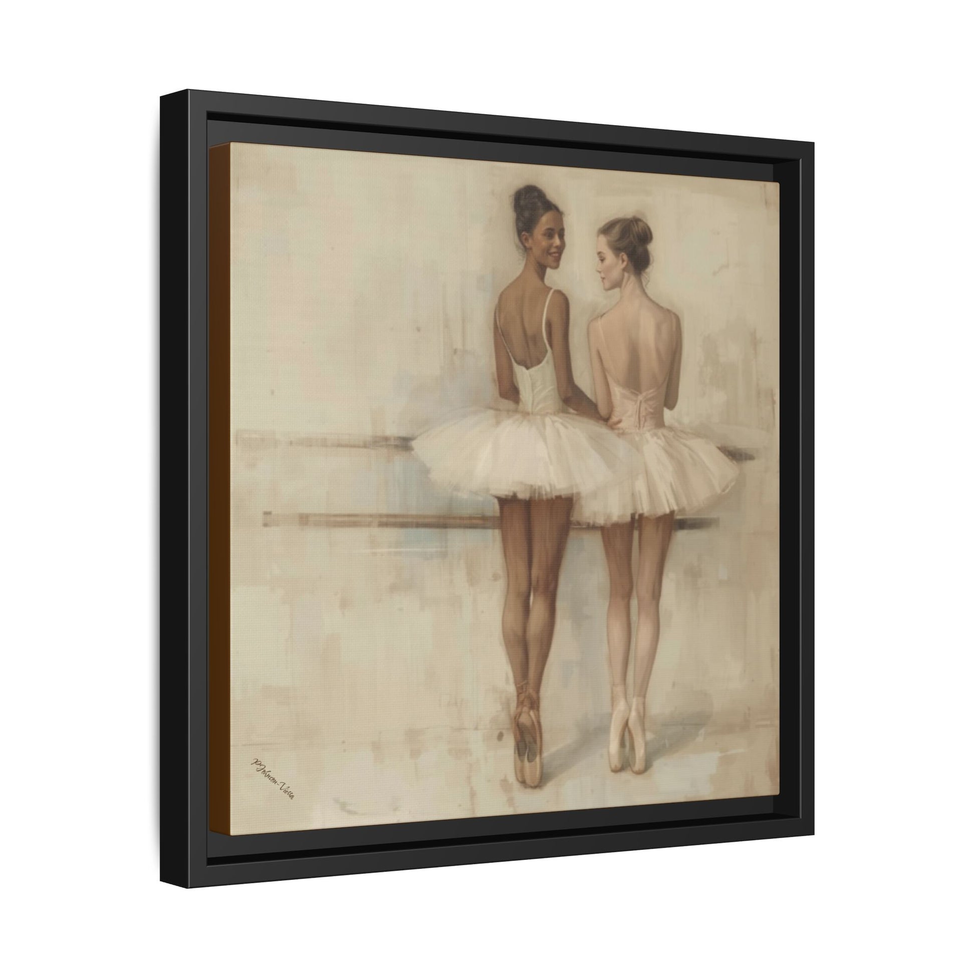 Framed Canvas Print~In the Same Light
