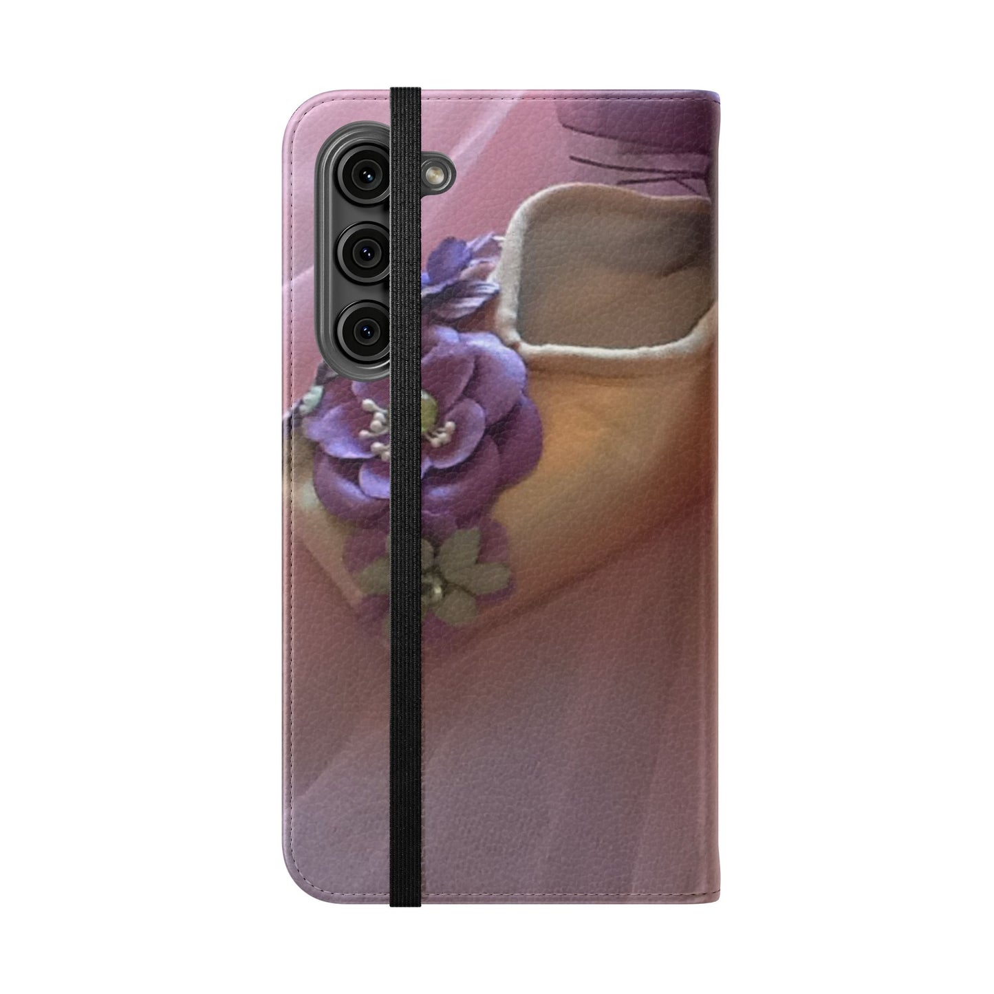 African Violets Design Flip Case