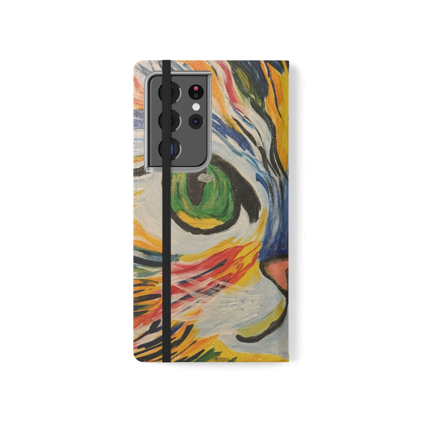 Flip Case-Hazel Eyed Cat