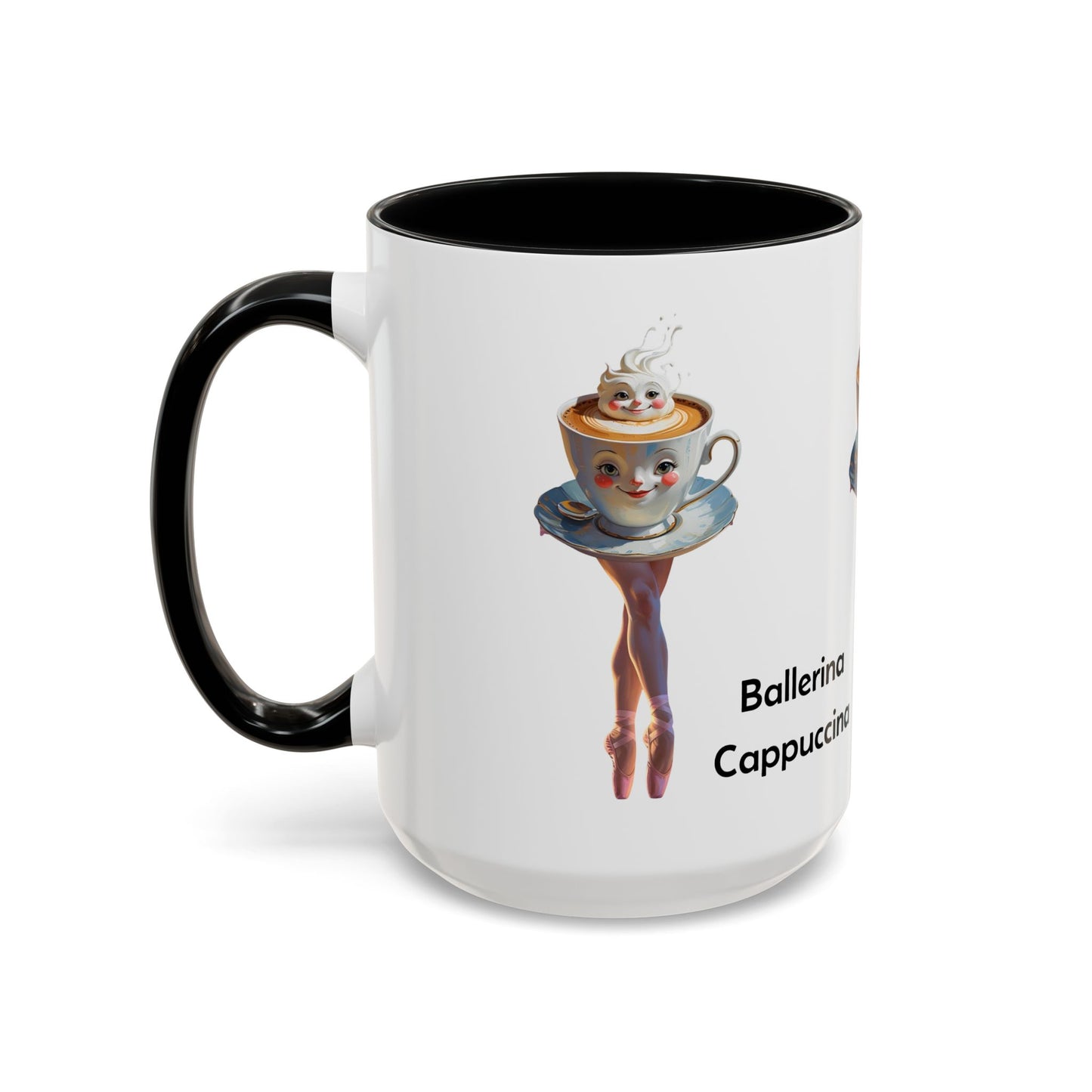 Ballerina Cappuccina Accent Coffee Mug