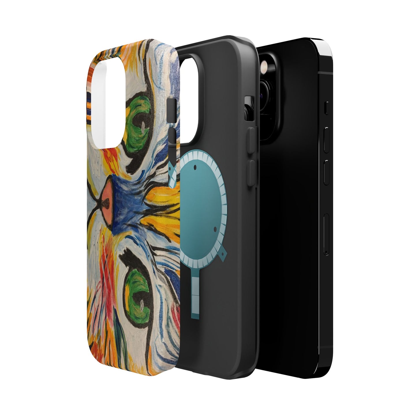 Magnetic Case-Hazel Eyed Cat