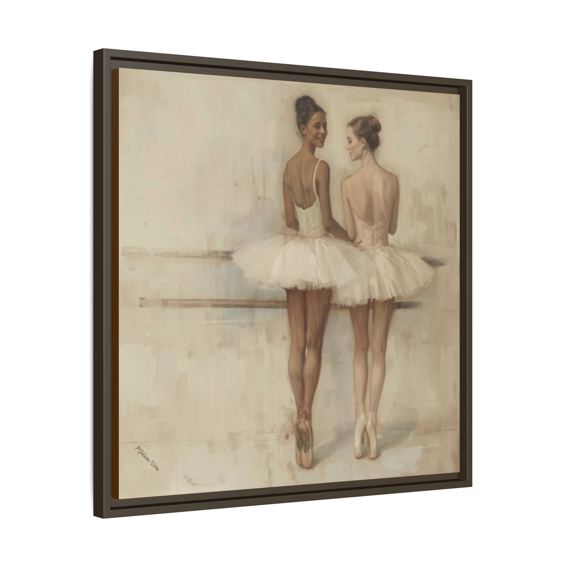 Framed Canvas Print~In the Same Light